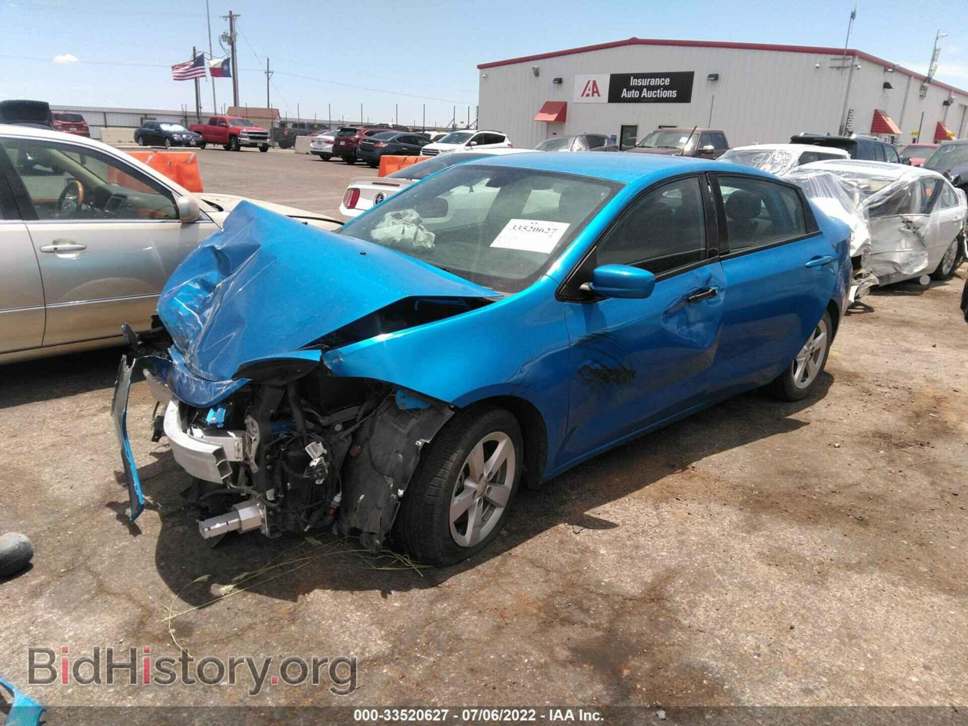 2016 DODGE DART - VIN: 1C3CDFBB7GD689691 - Фото 2
