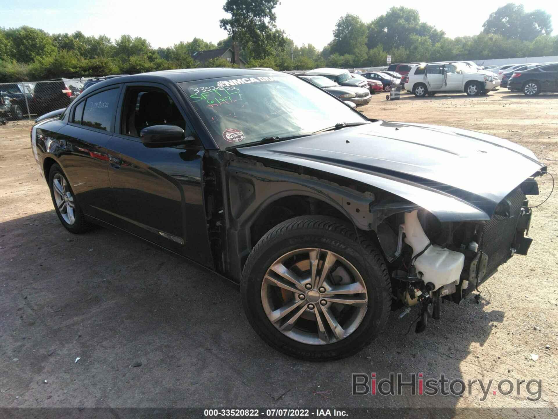 Photo 2C3CDXDT4DH503597 - DODGE CHARGER 2013