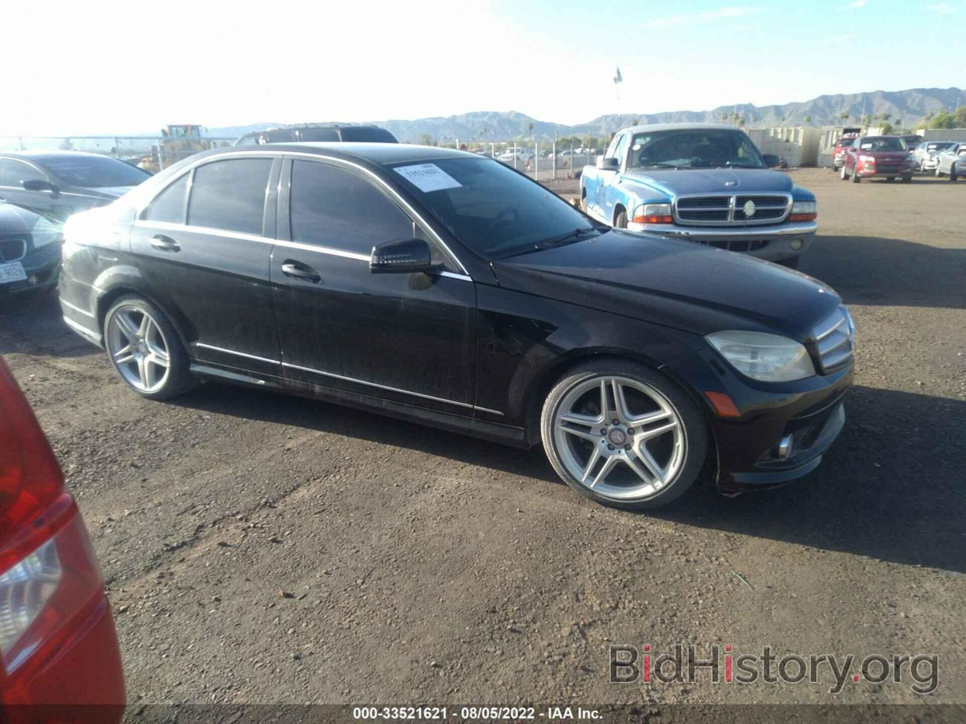 Photo WDDGF5EB8AR117736 - MERCEDES-BENZ C-CLASS 2010