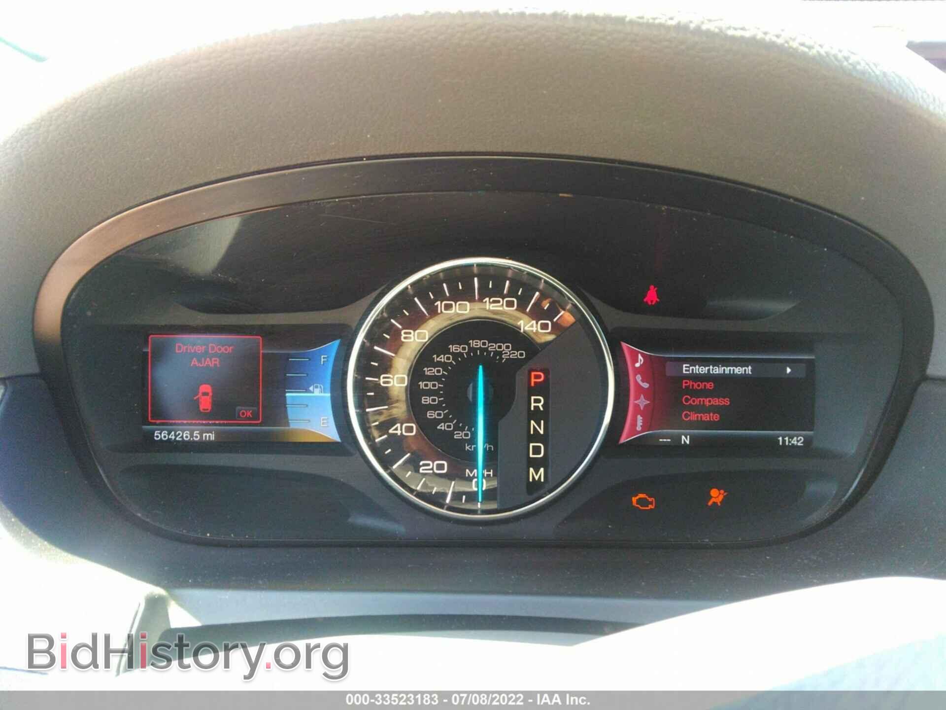 2012 FORD EDGE - VIN: 2FMDK3JC7CBA81230 - Фото 7