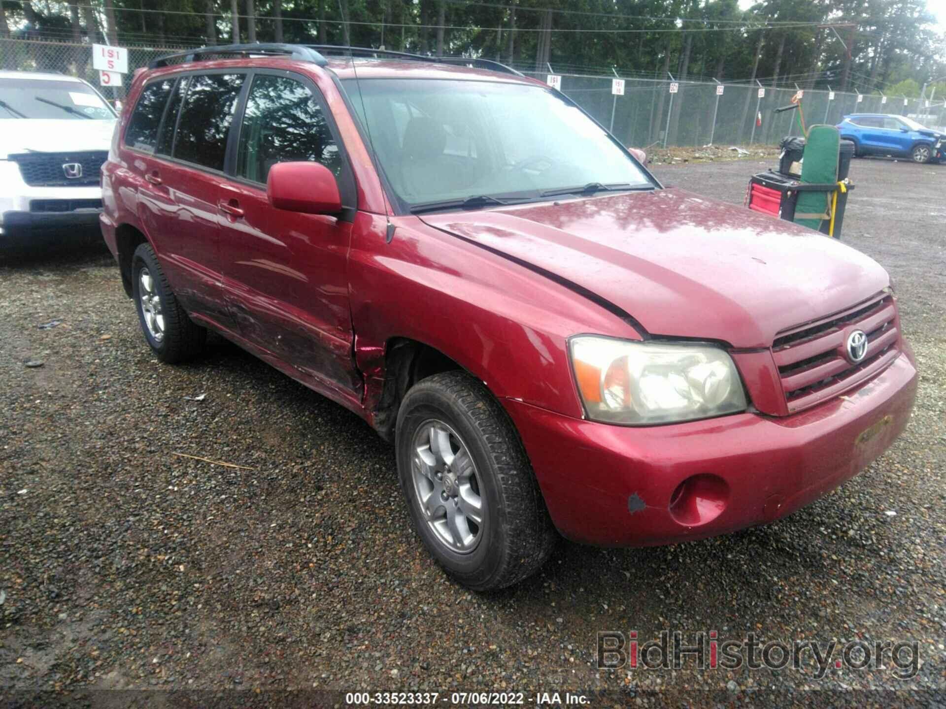 Photo JTEHP21A770196350 - TOYOTA HIGHLANDER 2007