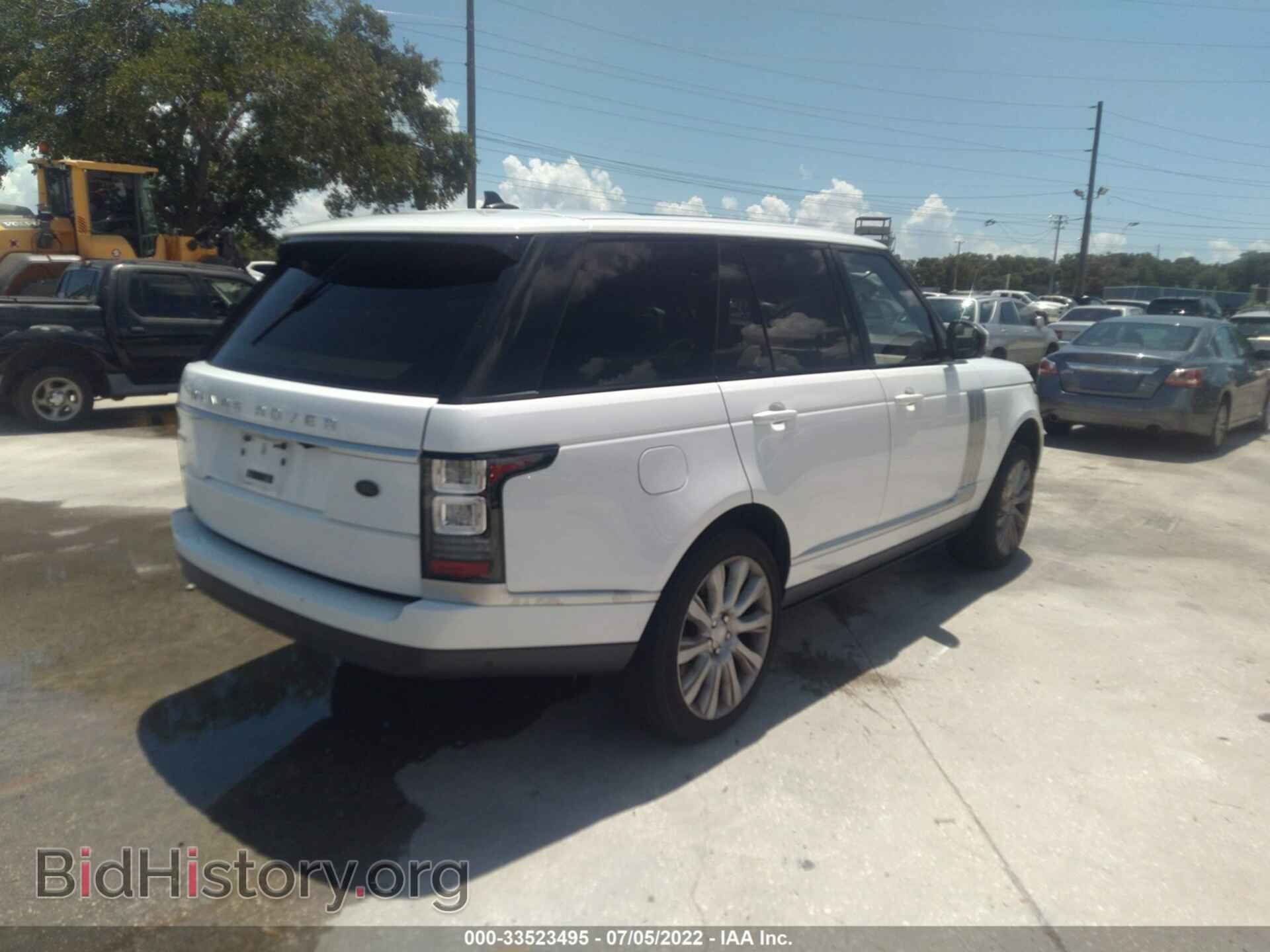 2016 LAND ROVER RANGE ROVER - VIN: SALGS2VF0GA246013 - Фото 4
