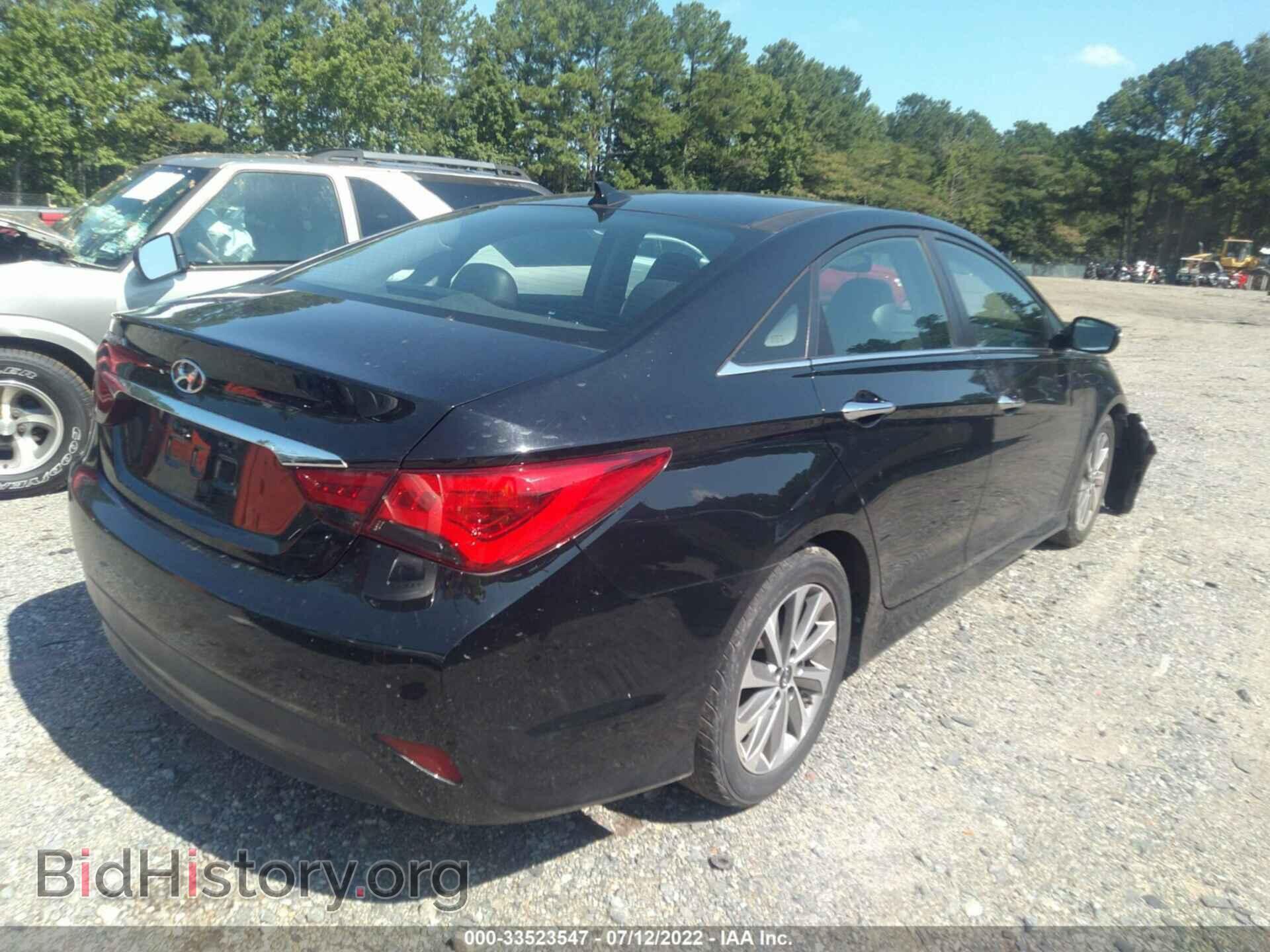 2014 HYUNDAI SONATA - VIN: 5NPEC4AC7EH876801 - Фото 4