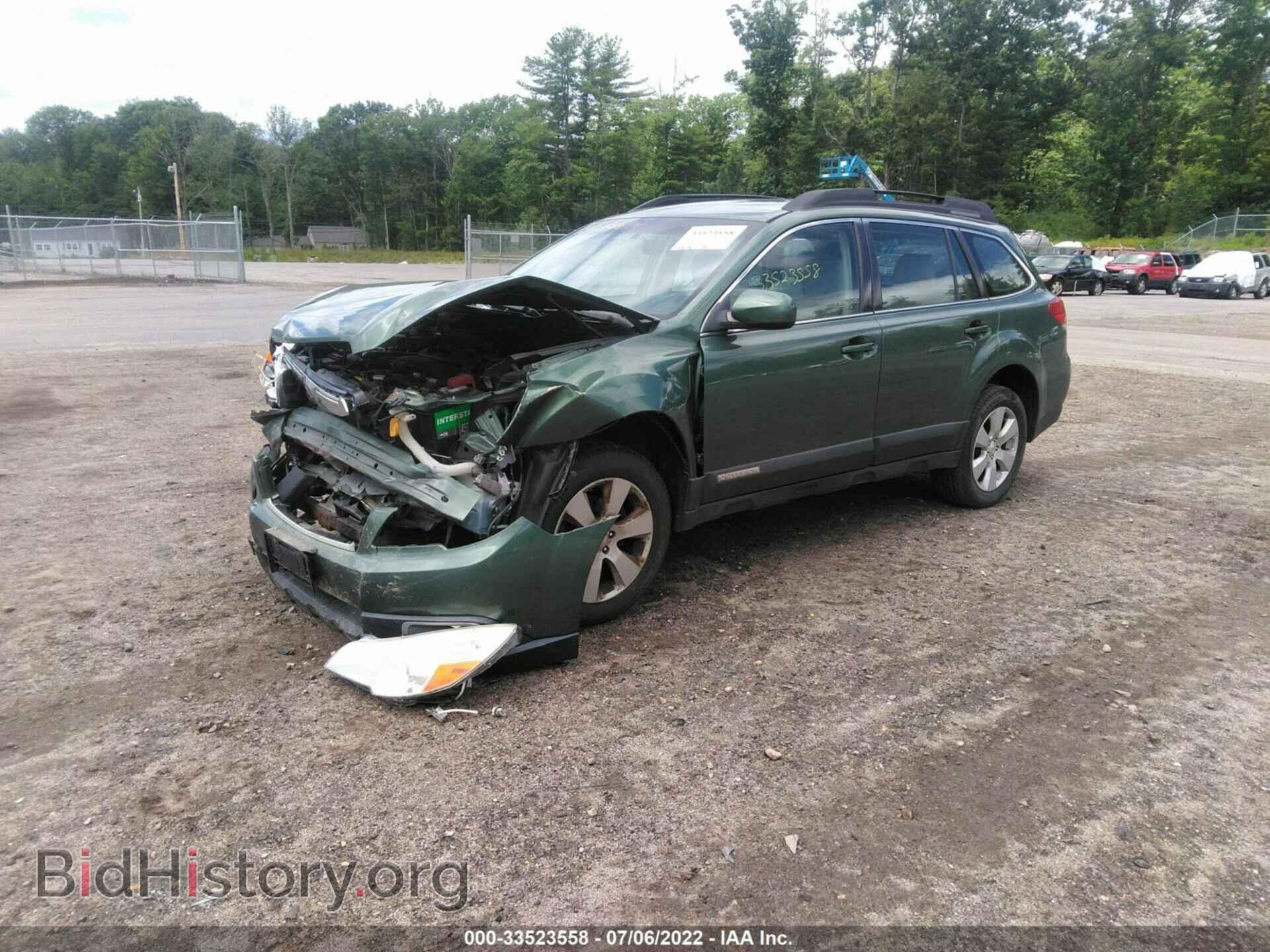 2012 SUBARU OUTBACK - VIN: 4S4BRBAC8C3220729 - Фото 2