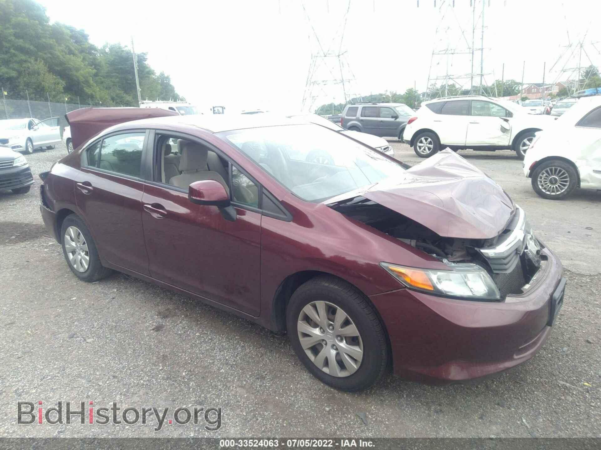 Фотография 19XFB2F55CE374263 - HONDA CIVIC SDN 2012