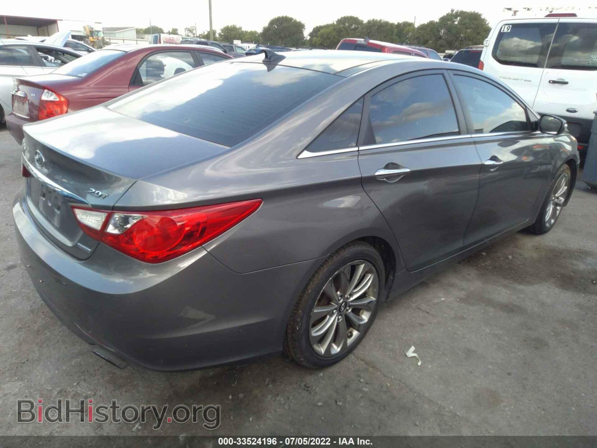 2012 HYUNDAI SONATA - VIN: 5NPEC4AB2CH321162 - Фото 4