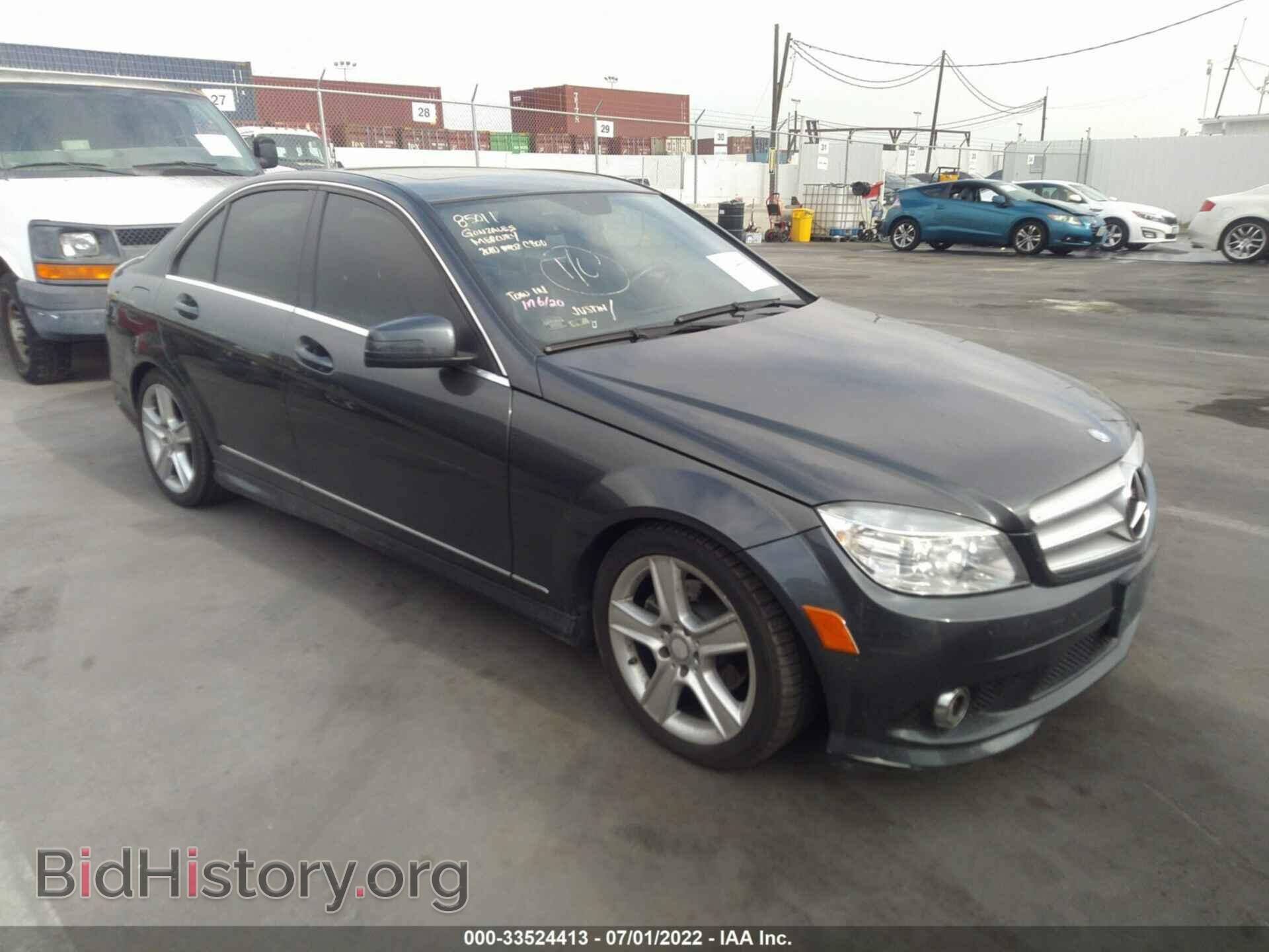 Photo WDDGF8BB4AF410251 - MERCEDES-BENZ C-CLASS 2010