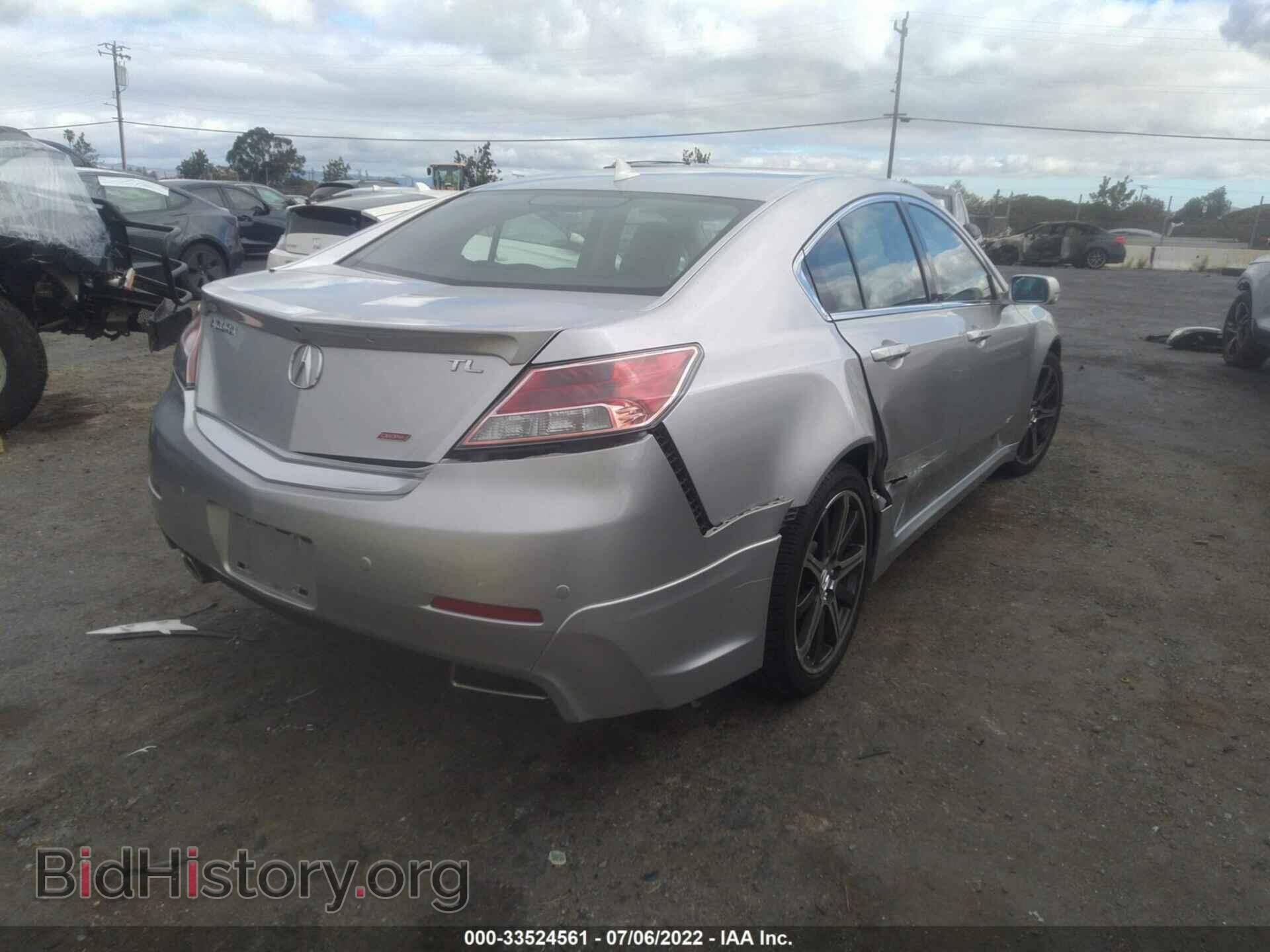 2012 ACURA TL - VIN: 19UUA8F50CA036741 - Фото 4