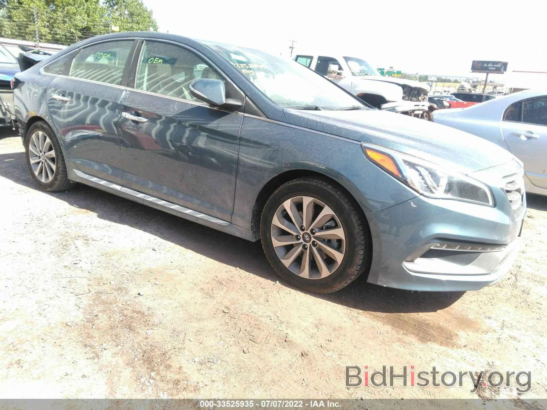 Photo 5NPE34AF1GH416076 - HYUNDAI SONATA 2016