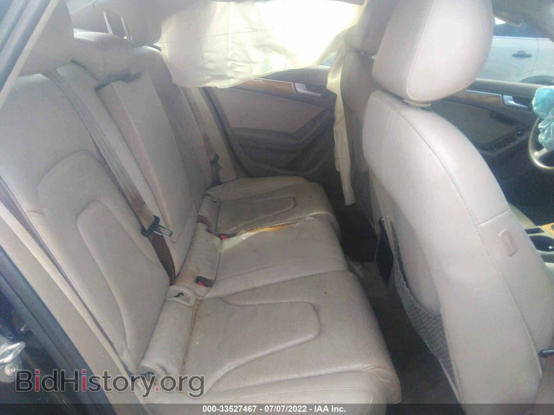 2009 AUDI A4 - VIN: WAULK78K29N005249 - Фото 8