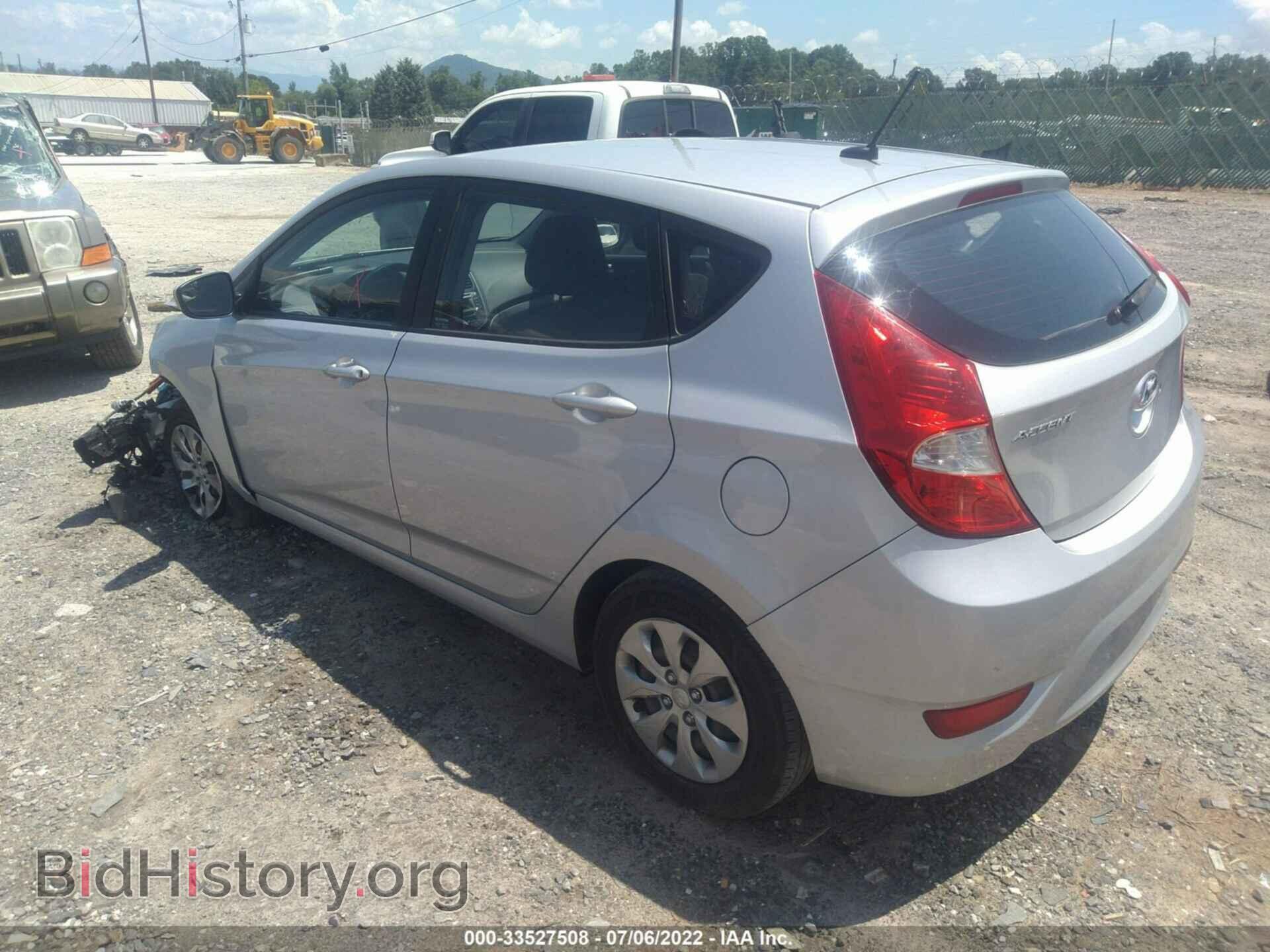 2015 HYUNDAI ACCENT - VIN: KMHCT5AE2FU213105 - Фото 3