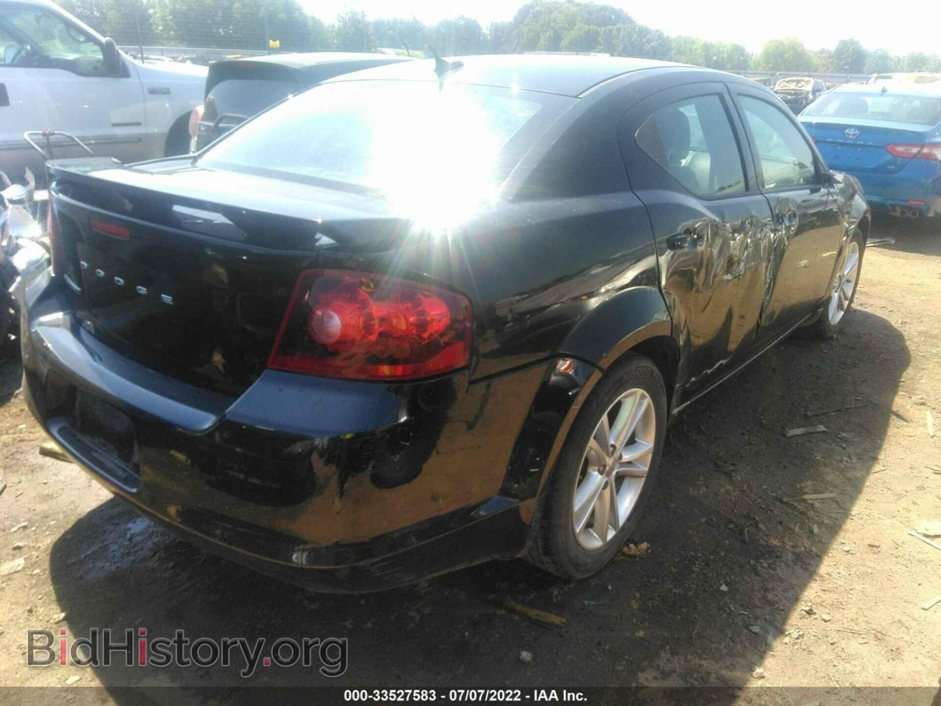 2012 DODGE AVENGER - VIN: 1C3CDZAG5CN256132 - Фото 4