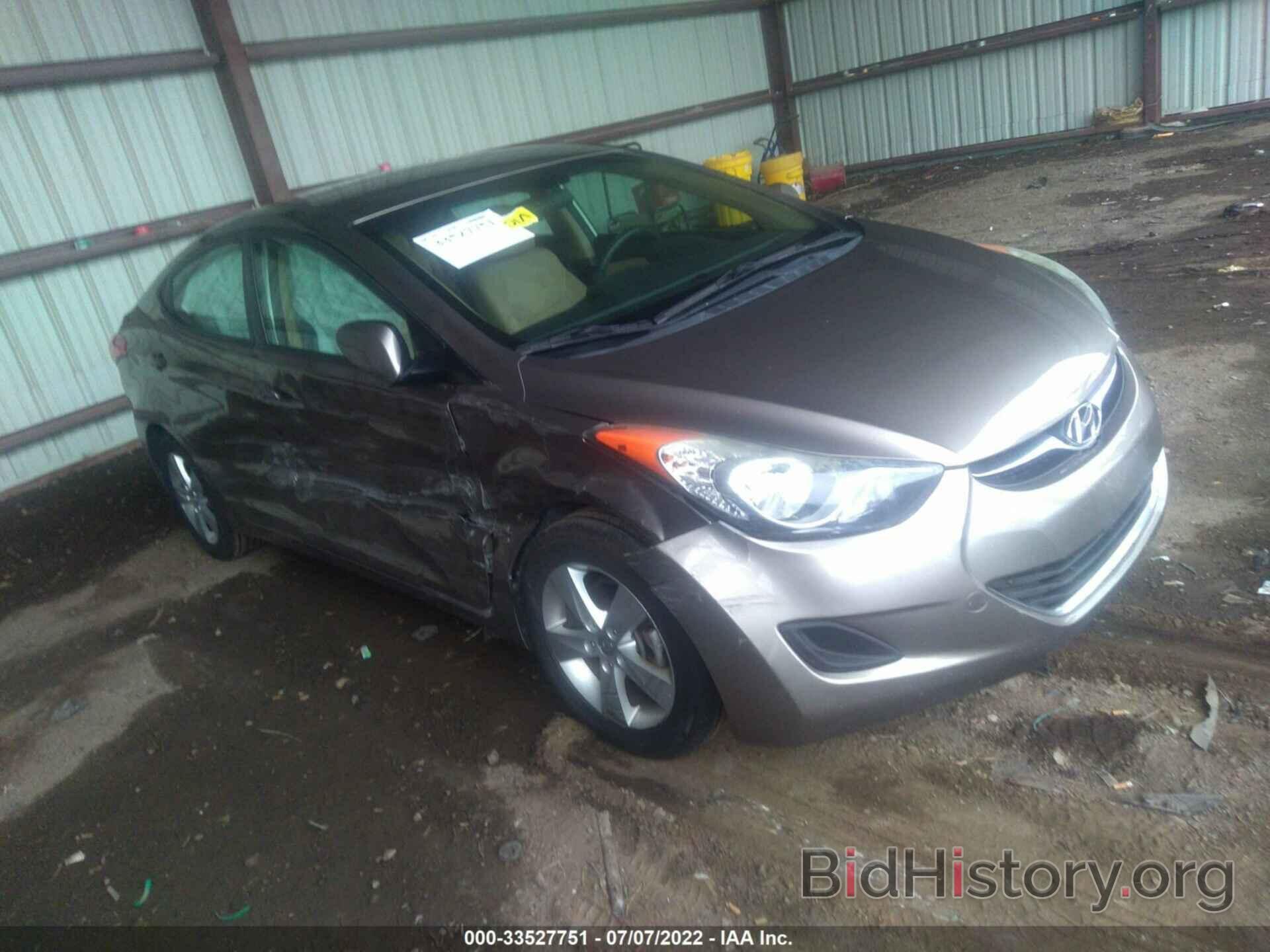 Photo 5NPDH4AE7DH352366 - HYUNDAI ELANTRA 2013