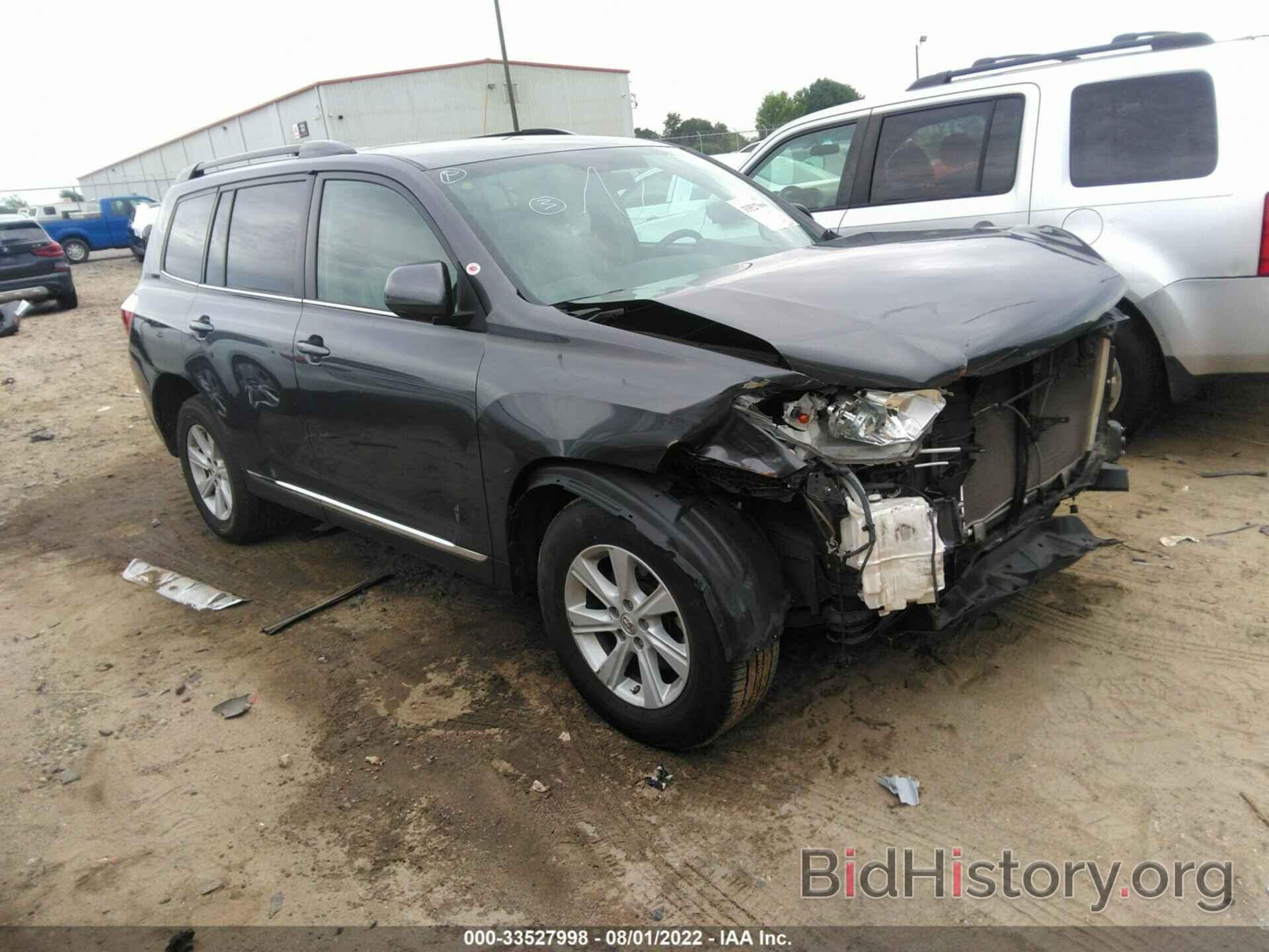 Фотография 5TDZK3EHXDS105407 - TOYOTA HIGHLANDER 2013