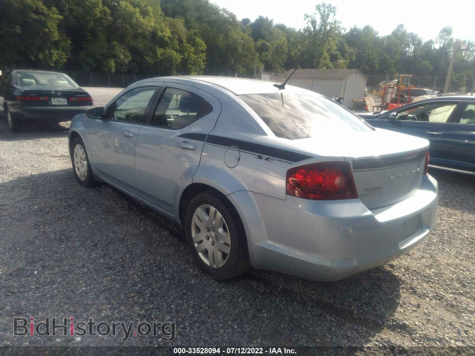 2013 DODGE AVENGER - VIN: 1C3CDZAB6DN619592 - Photo 3