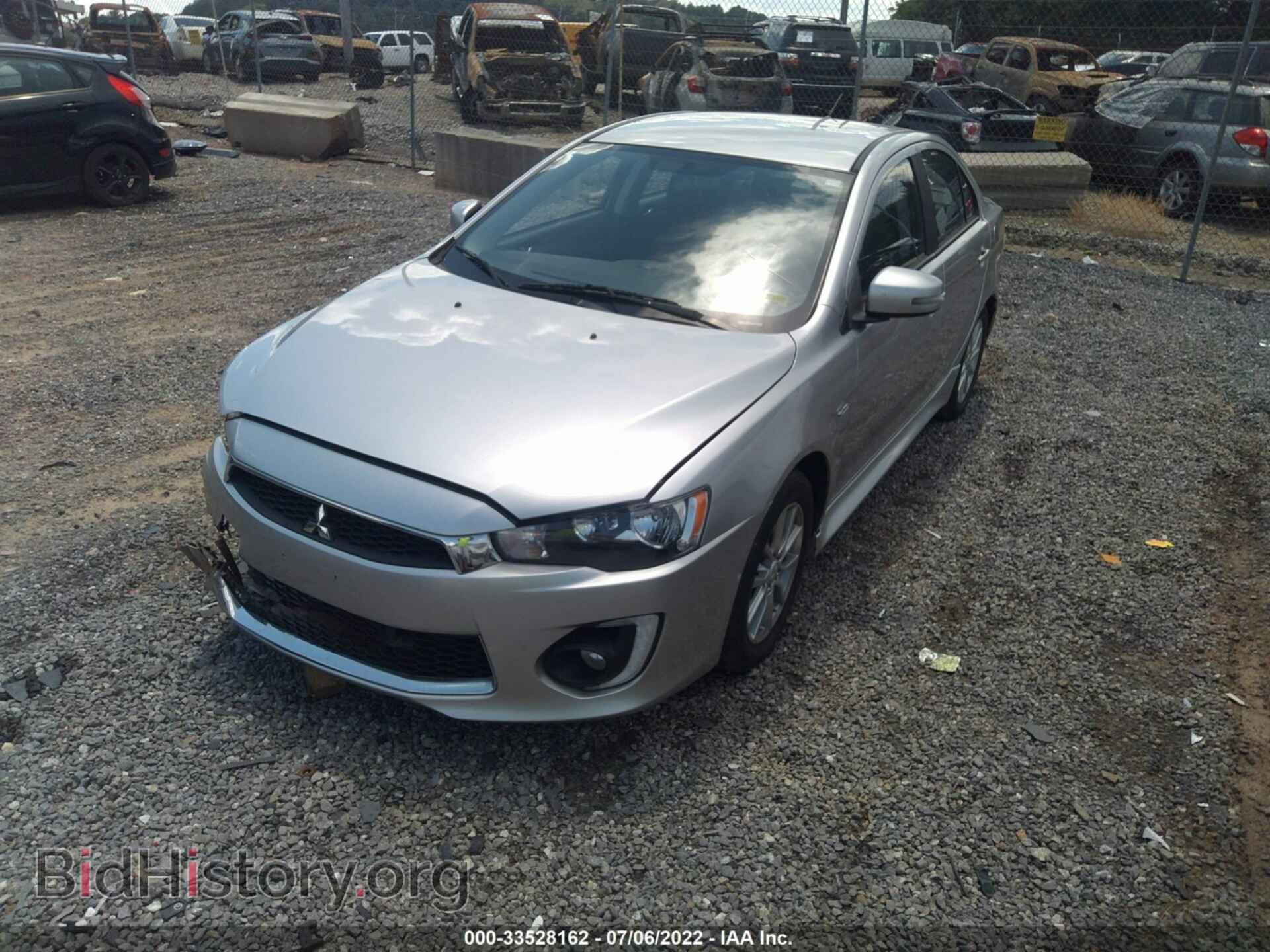 2016 MITSUBISHI LANCER - VIN: JA32U2FU9GU008666 - Фото 2