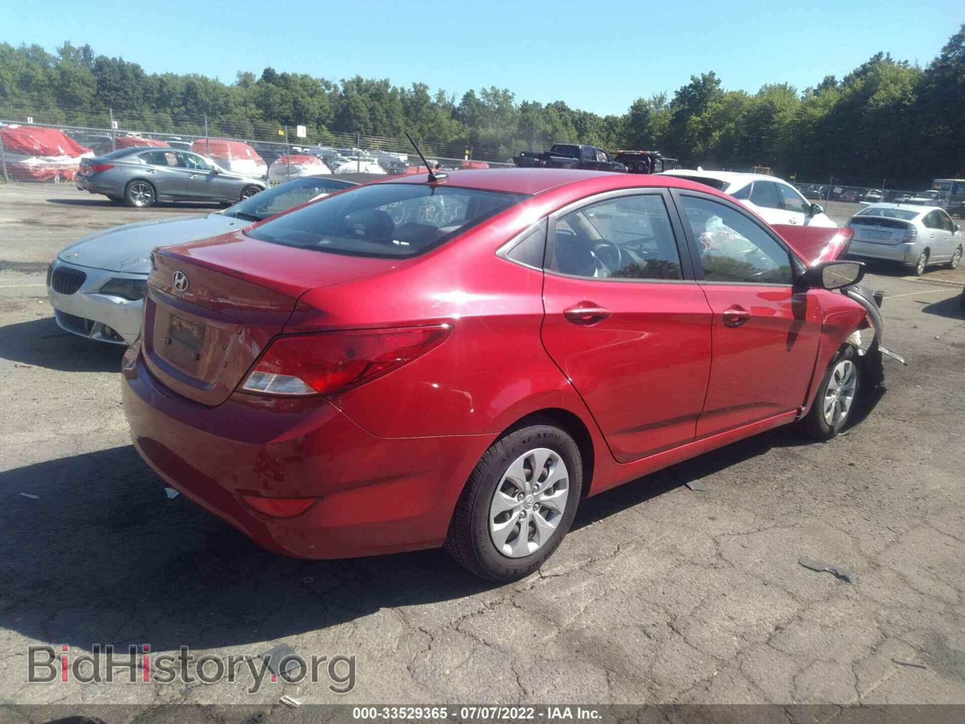 2016 HYUNDAI ACCENT - VIN: KMHCT4AE9GU049282 - Фото 4