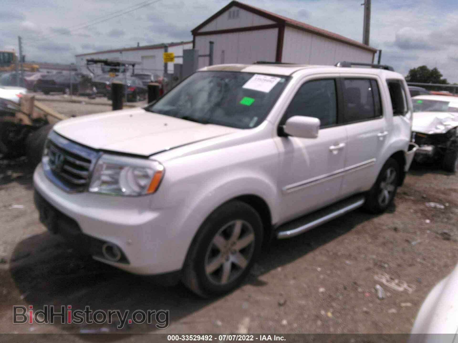 2014 HONDA PILOT - VIN: 5FNYF4H93EB032557 - Фото 2