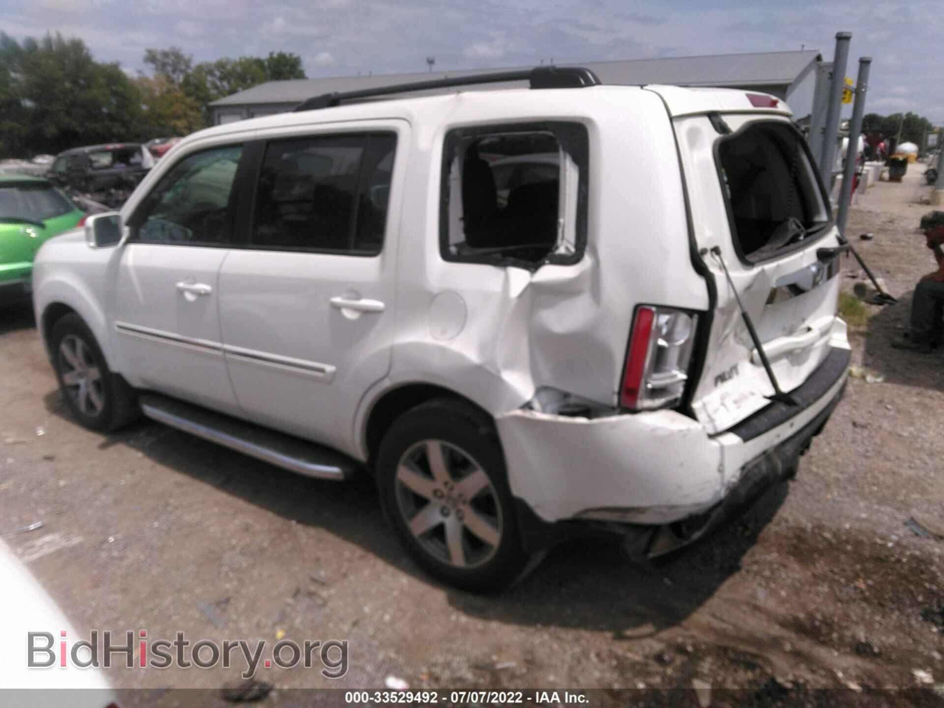 2014 HONDA PILOT - VIN: 5FNYF4H93EB032557 - Фото 3