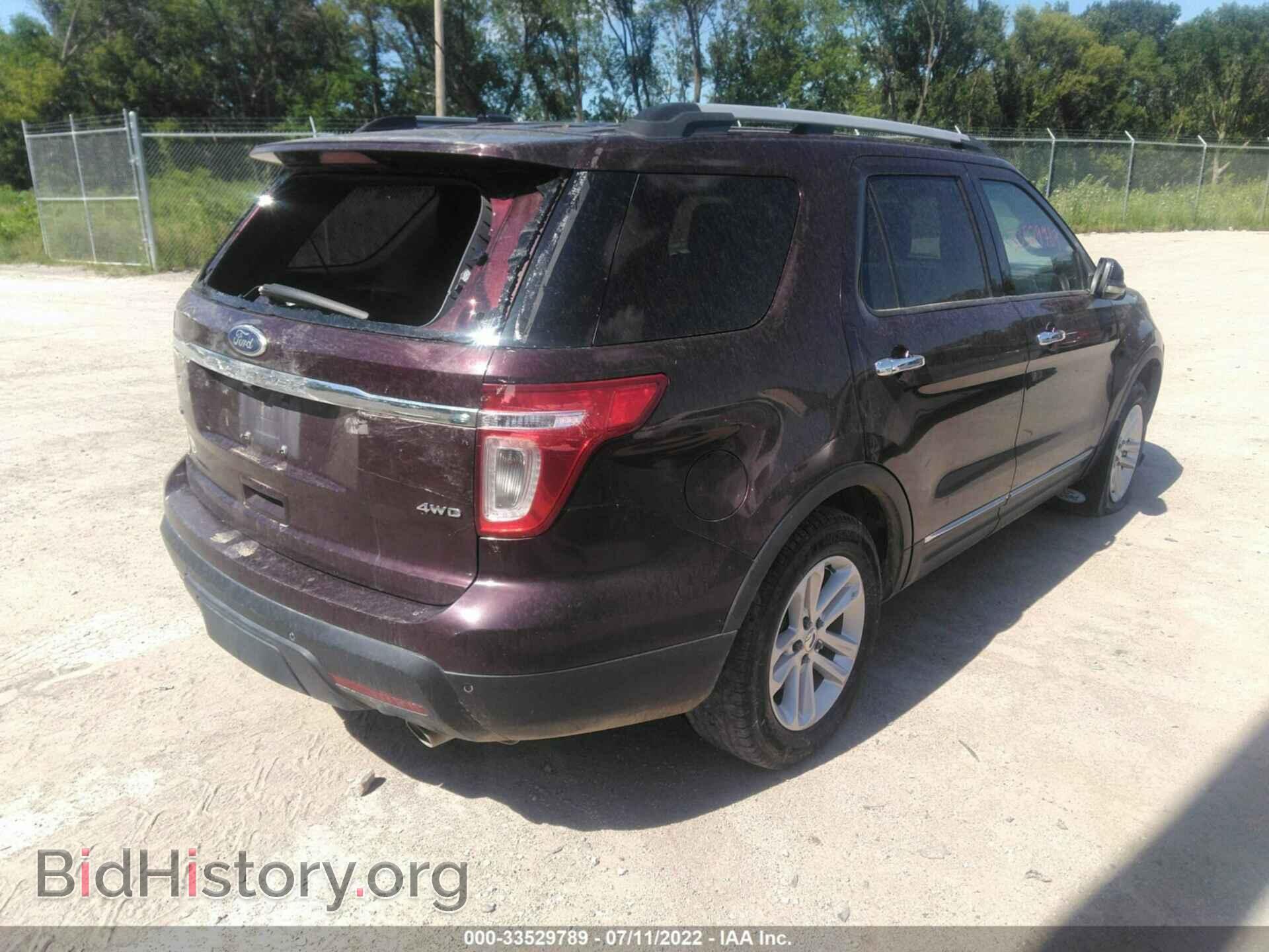 2011 FORD EXPLORER - VIN: 1FMHK8D8XBGA25019 - Фото 4
