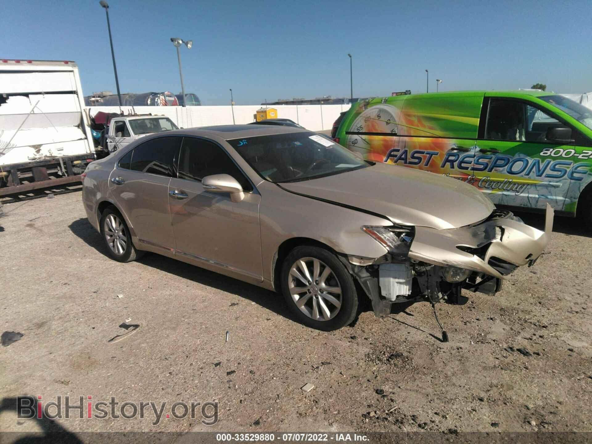 Photo JTHBK1EG2B2426082 - LEXUS ES 350 2011