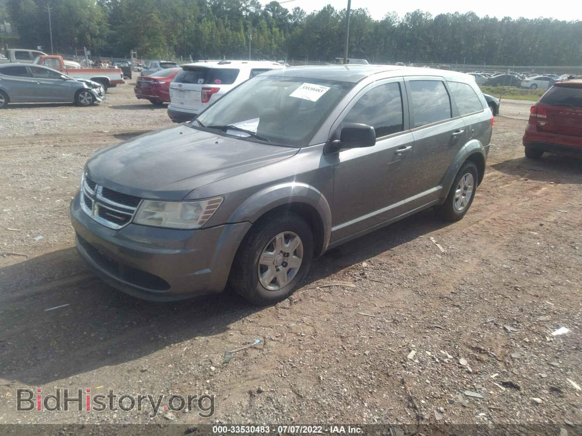 2012 DODGE JOURNEY - VIN: 3C4PDCAB4CT390127 - Фото 2