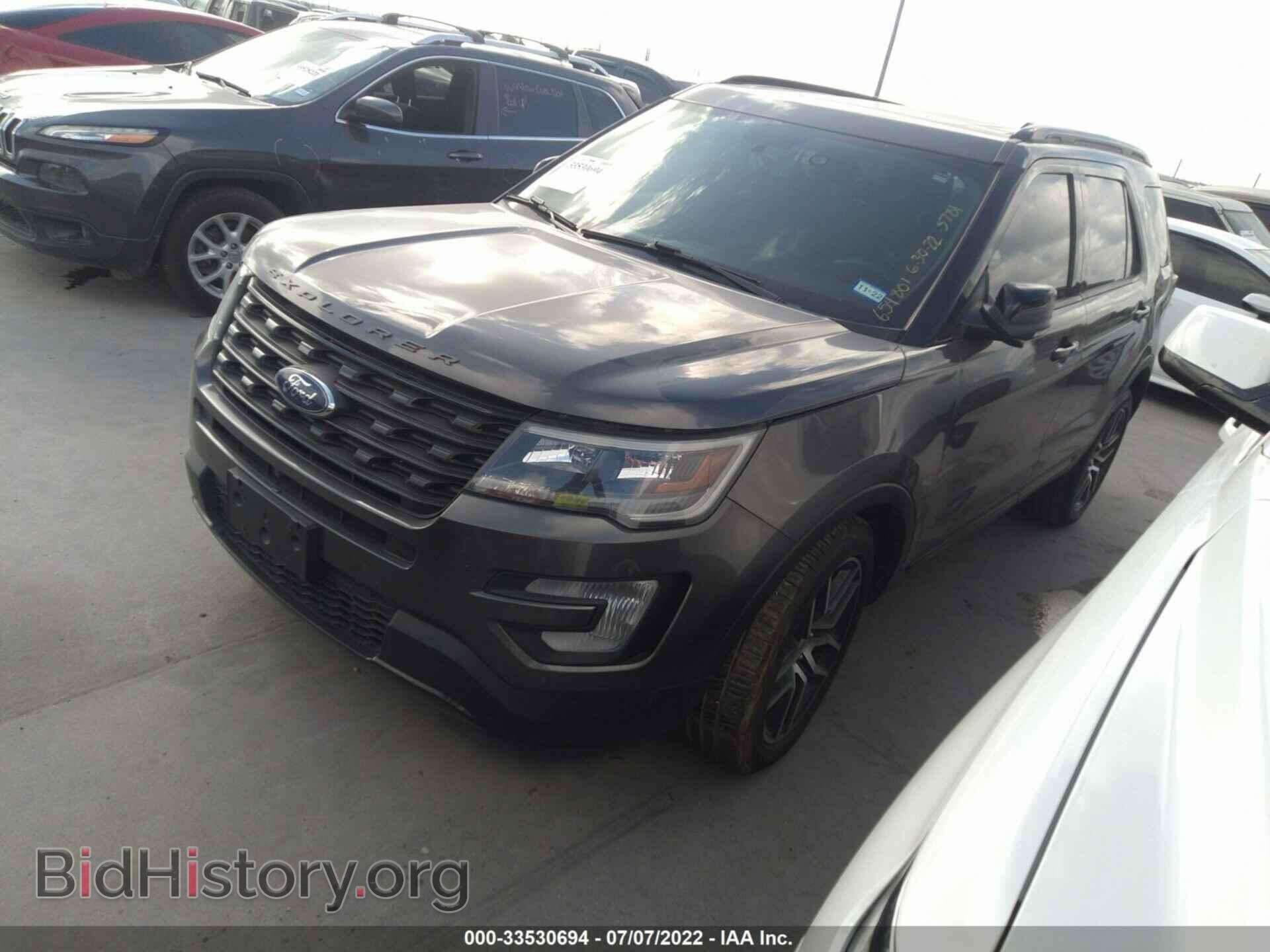 2017 FORD EXPLORER - VIN: 1FM5K8GT5HGD23781 - Фото 2