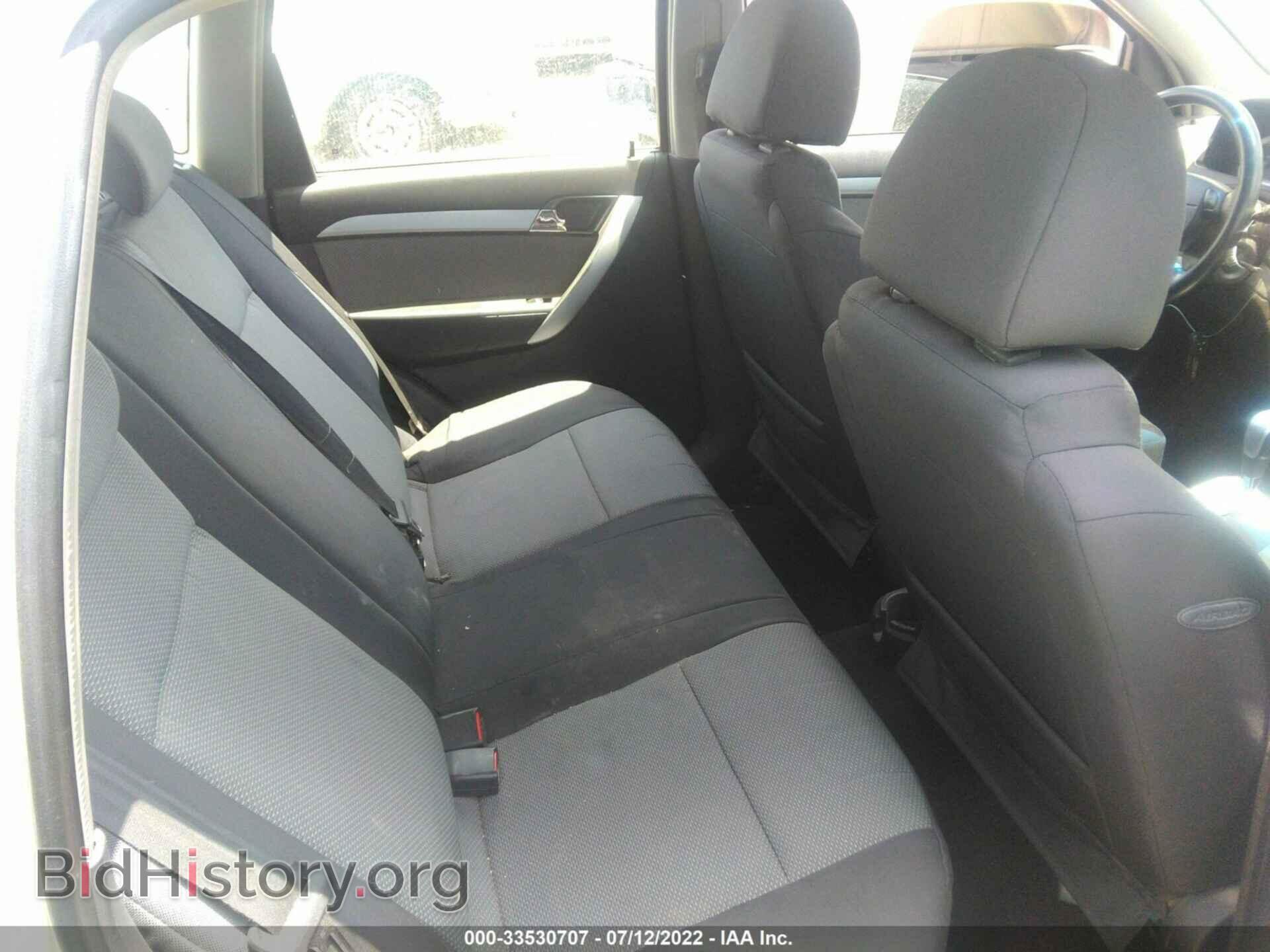 2011 CHEVROLET AVEO - VIN: KL1TD6DE3BB155215 - Фото 8