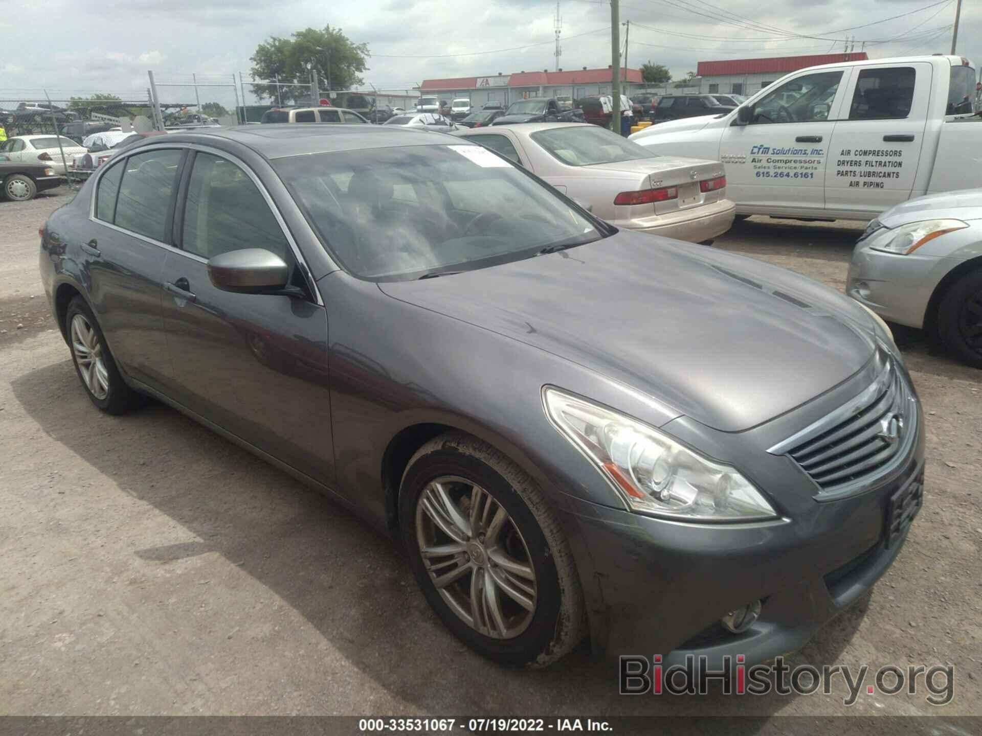 Photo JN1CV6AR8CM680860 - INFINITI G37 SEDAN 2012