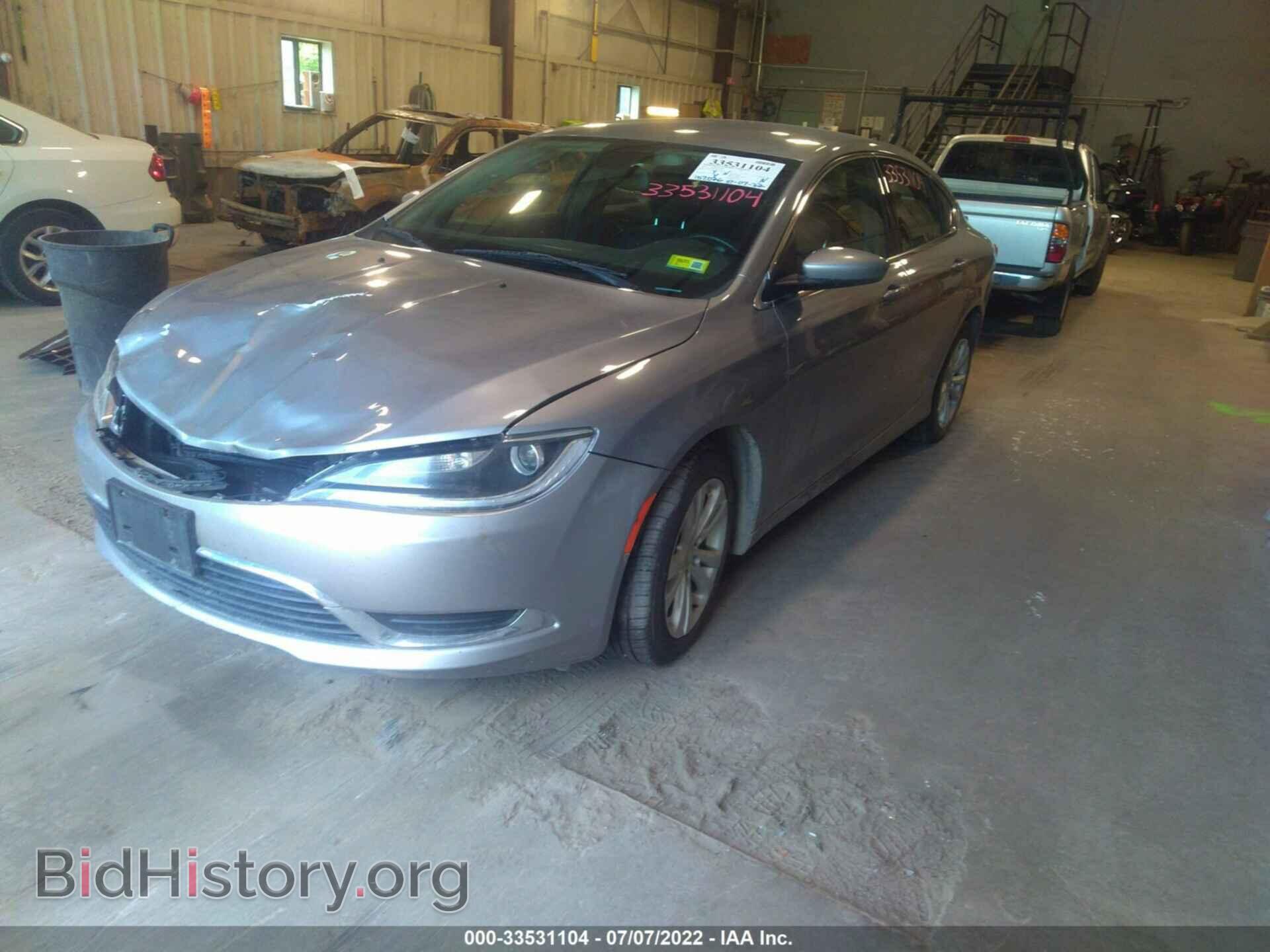 2015 CHRYSLER 200 - VIN: 1C3CCCAB3FN526323 - Фото 2