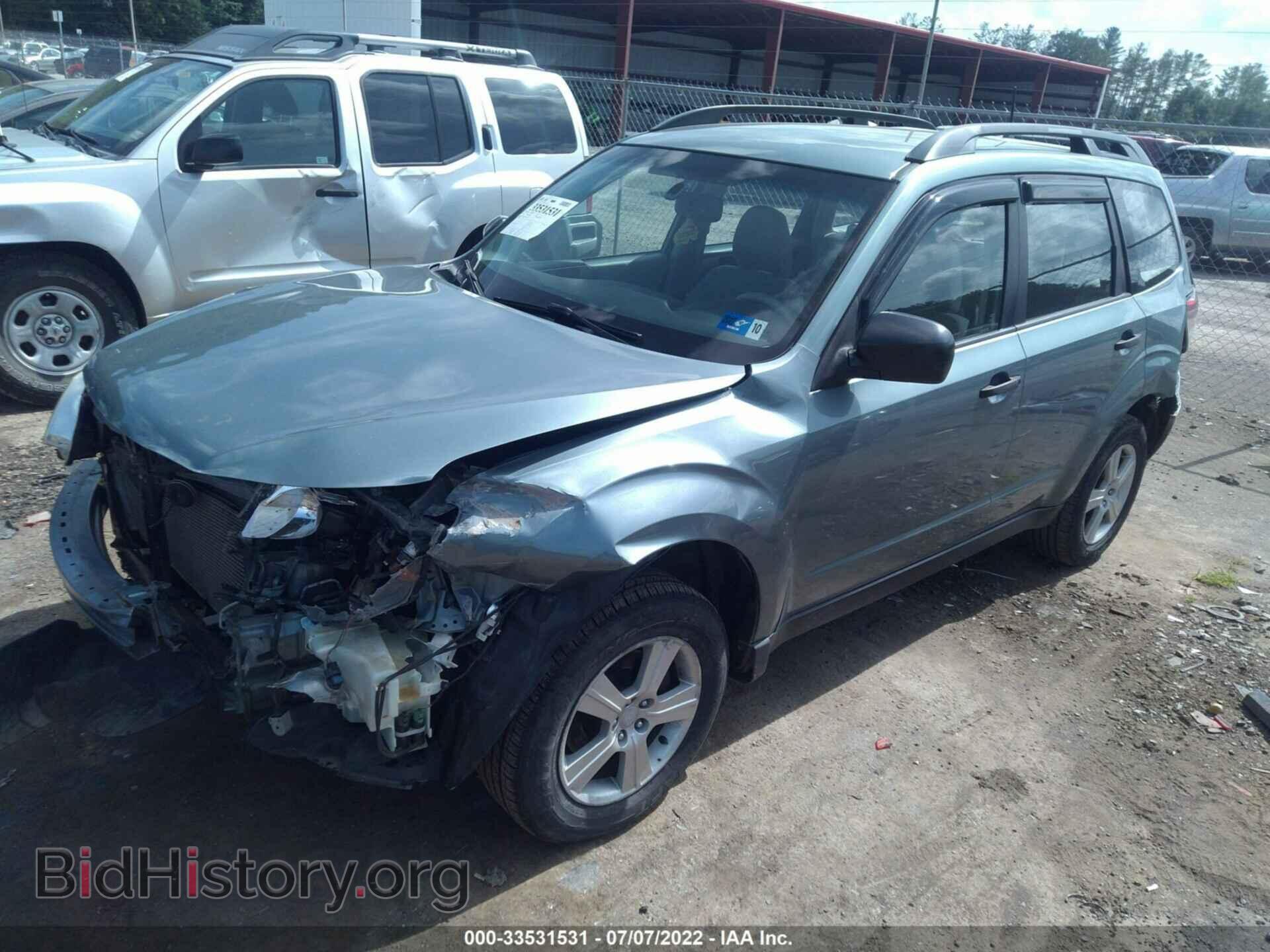 2011 SUBARU FORESTER - VIN: JF2SHBBCXBH778008 - Фото 2