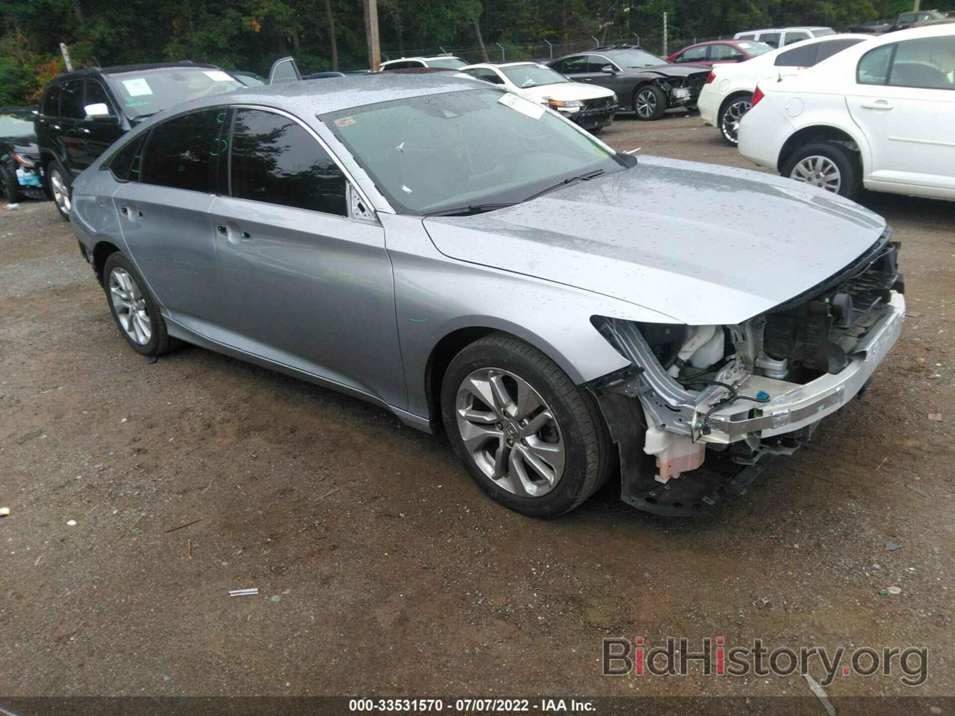 Photo 1HGCV1F19KA136386 - HONDA ACCORD SEDAN 2019