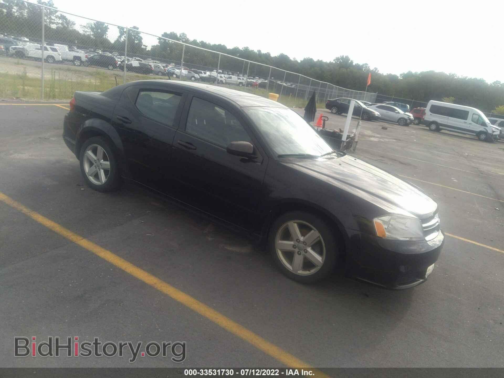 Photo 1C3CDZCB4CN133441 - DODGE AVENGER 2012