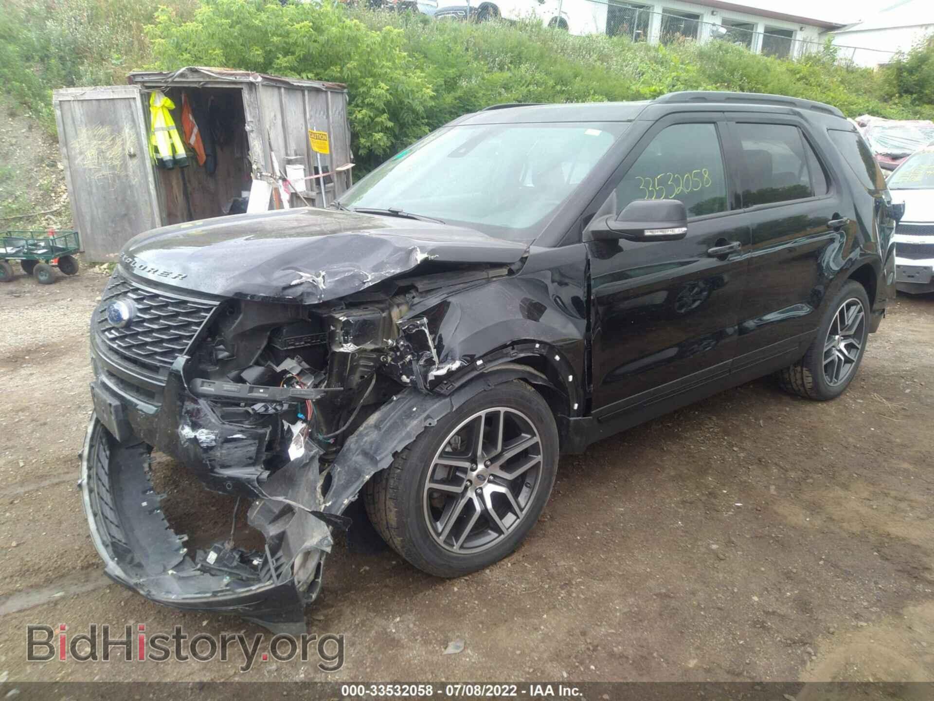 2018 FORD EXPLORER - VIN: 1FM5K8GT9JGB43886 - Photo 2