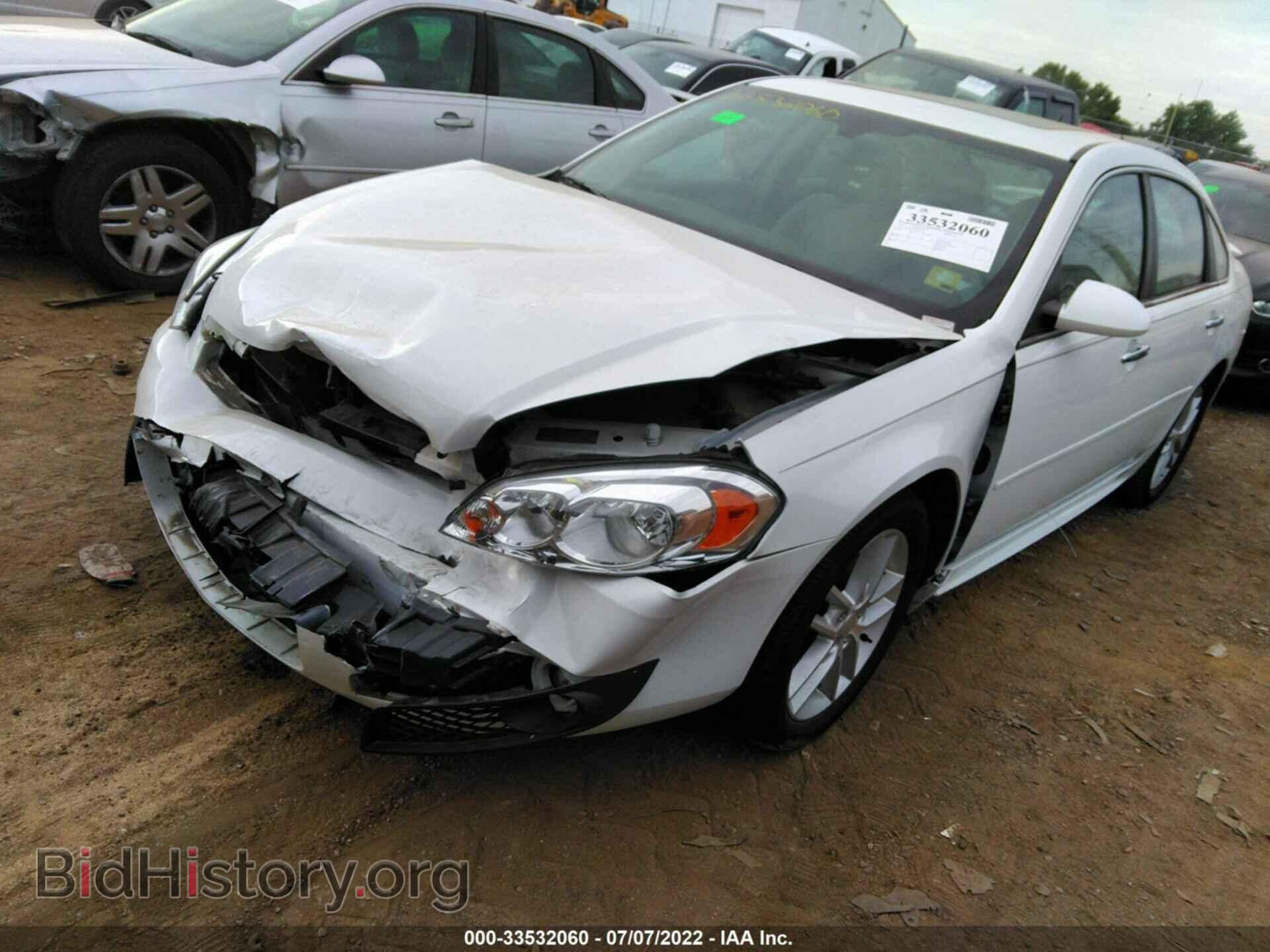 2013 CHEVROLET IMPALA - VIN: 2G1WC5E35D1120283 - Фото 2