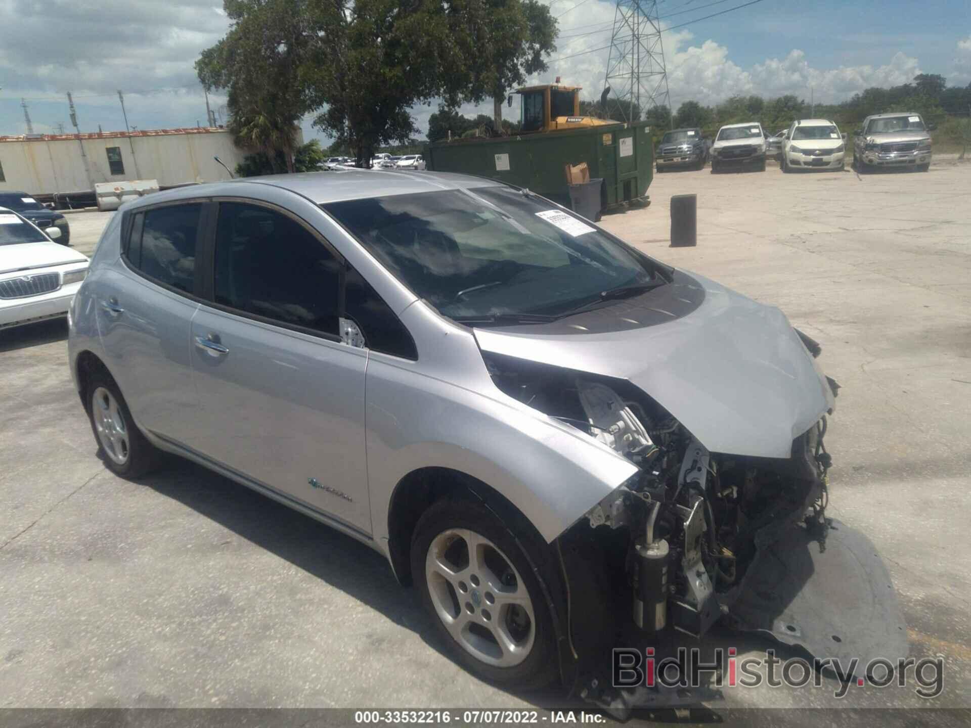 Photo 1N4AZ0CP3DC422728 - NISSAN LEAF 2013