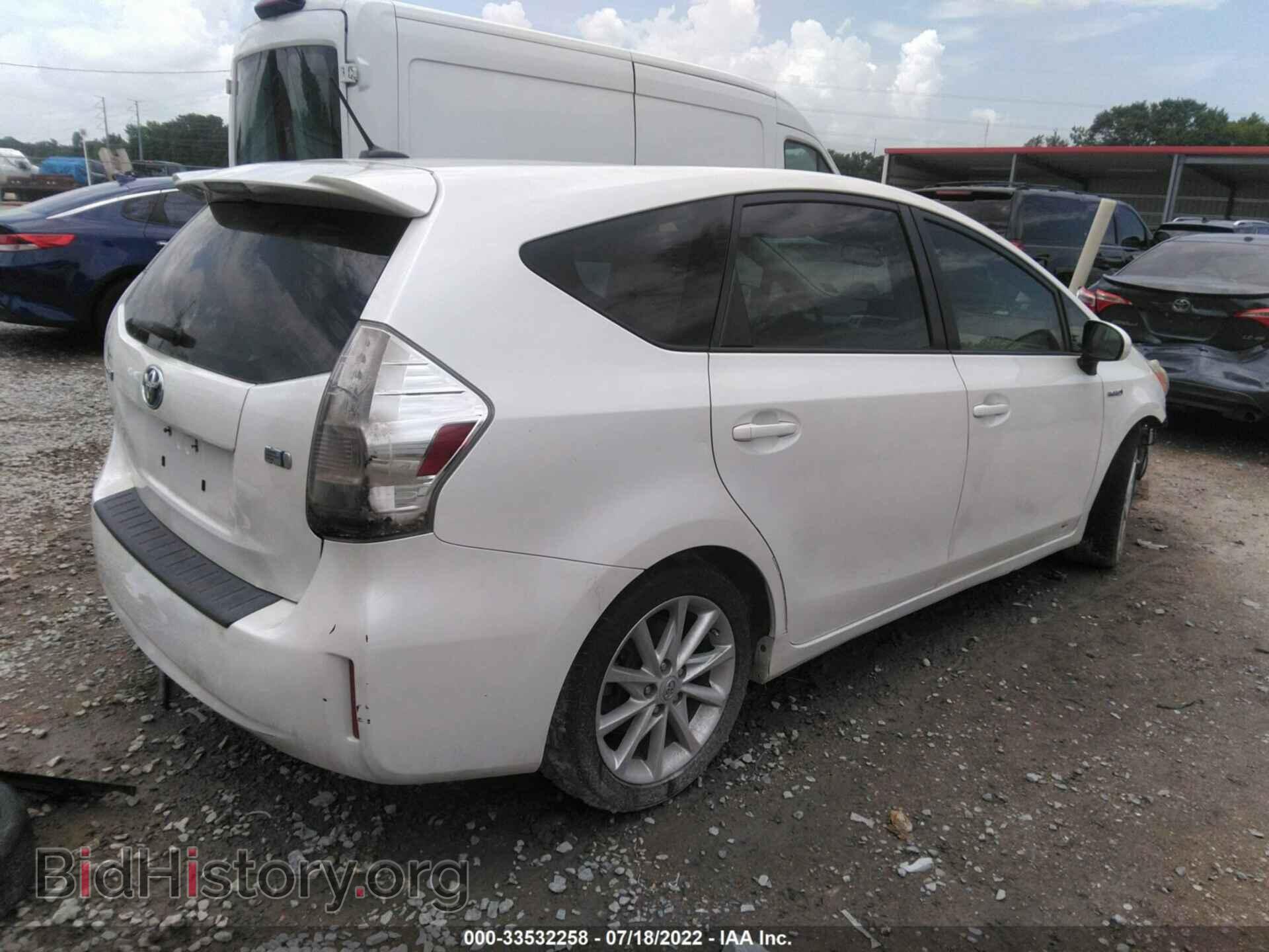 2014 TOYOTA PRIUS V - VIN: JTDZN3EU4E3302936 - Фото 4