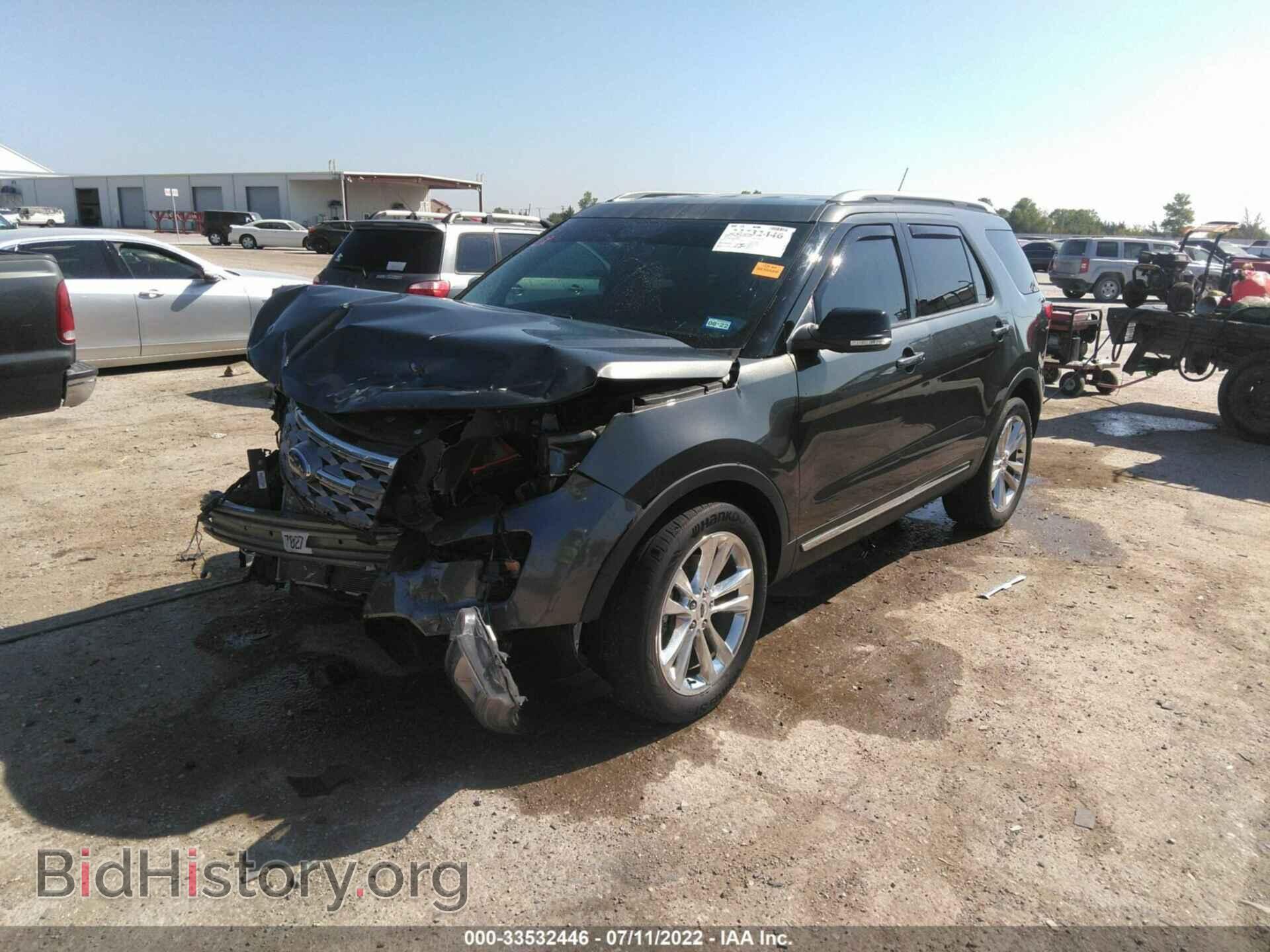 2018 FORD EXPLORER - VIN: 1FM5K7D80JGB98527 - Фото 2