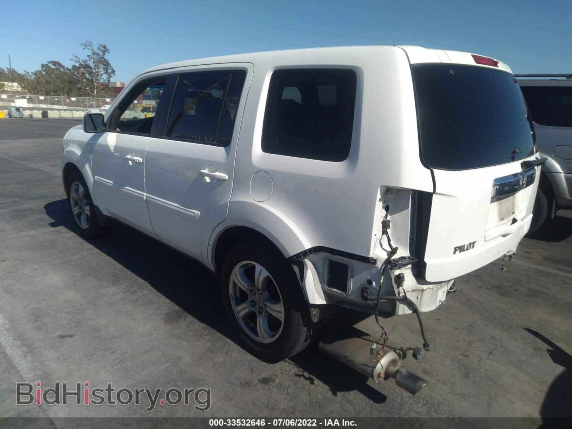 2012 HONDA PILOT - VIN: 5FNYF3H73CB030636 - Фото 3