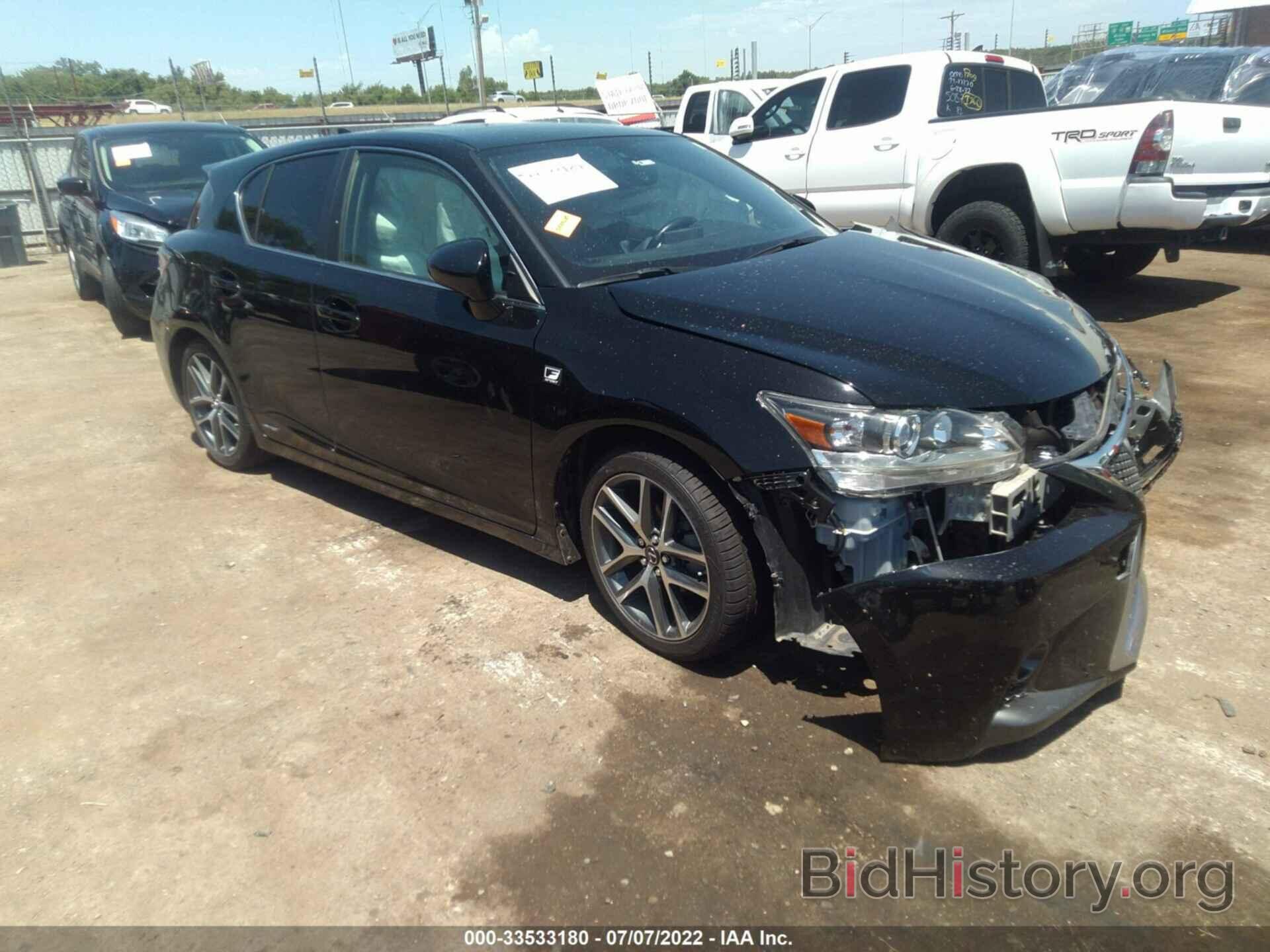 Photo JTHKD5BH7F2226691 - LEXUS CT 200H 2015