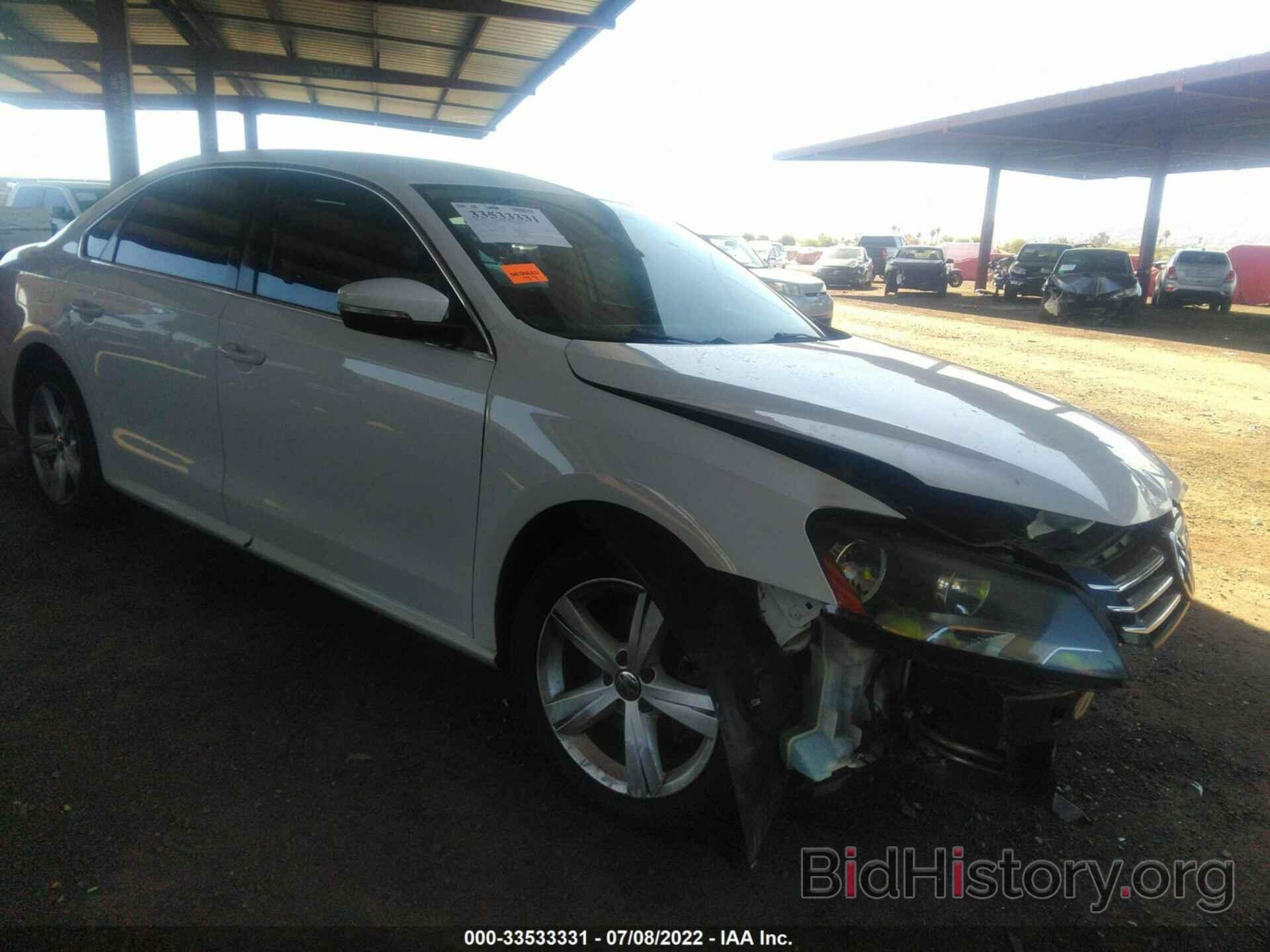 Photo 1VWBS7A38EC039846 - VOLKSWAGEN PASSAT 2014