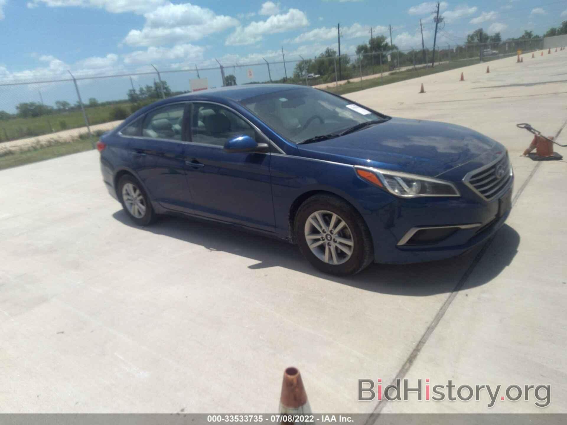 Photo 5NPE24AF1GH274797 - HYUNDAI SONATA 2016