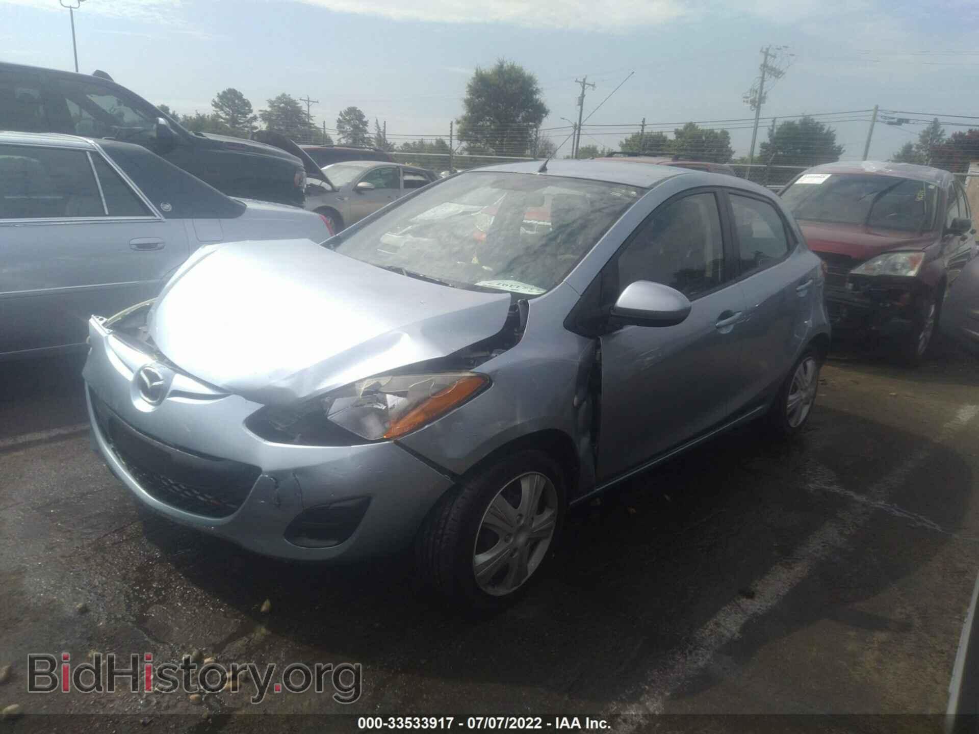 2013 MAZDA MAZDA2 - VIN: JM1DE1KY9D0171072 - Photo 2