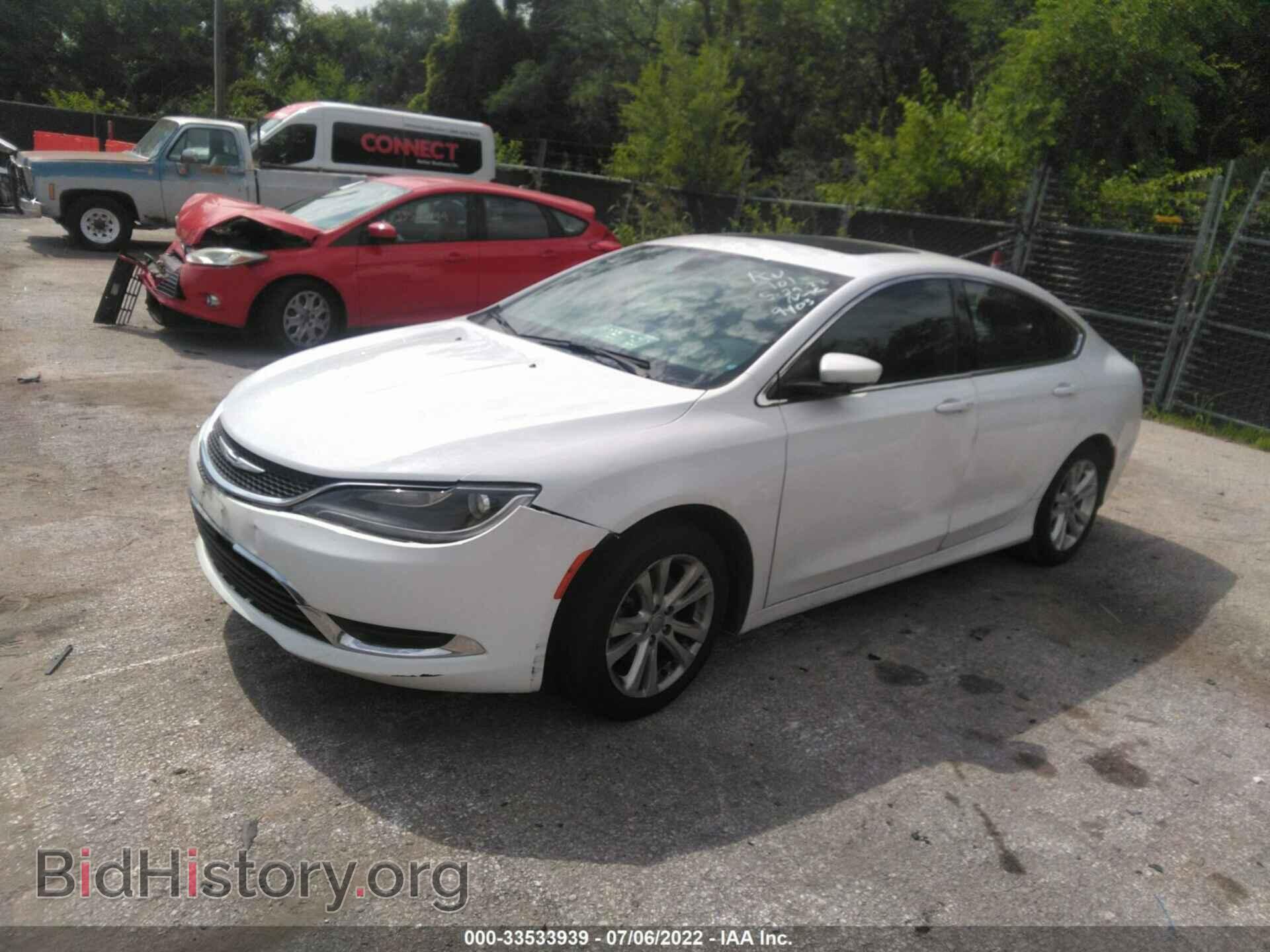 2015 CHRYSLER 200 - VIN: 1C3CCCAB3FN669403 - Фото 2