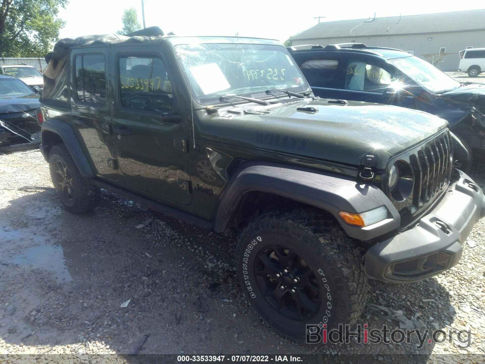 Photo 1C4HJXDG4LW328720 - JEEP WRANGLER UNLIMITED 2020