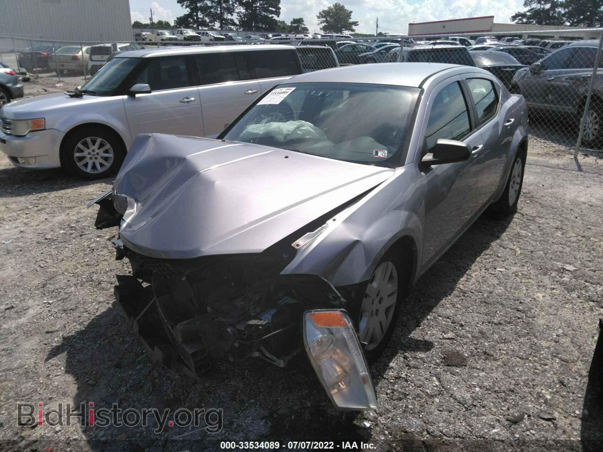 2013 DODGE AVENGER - VIN: 1C3CDZAB8DN688381 - Photo 2