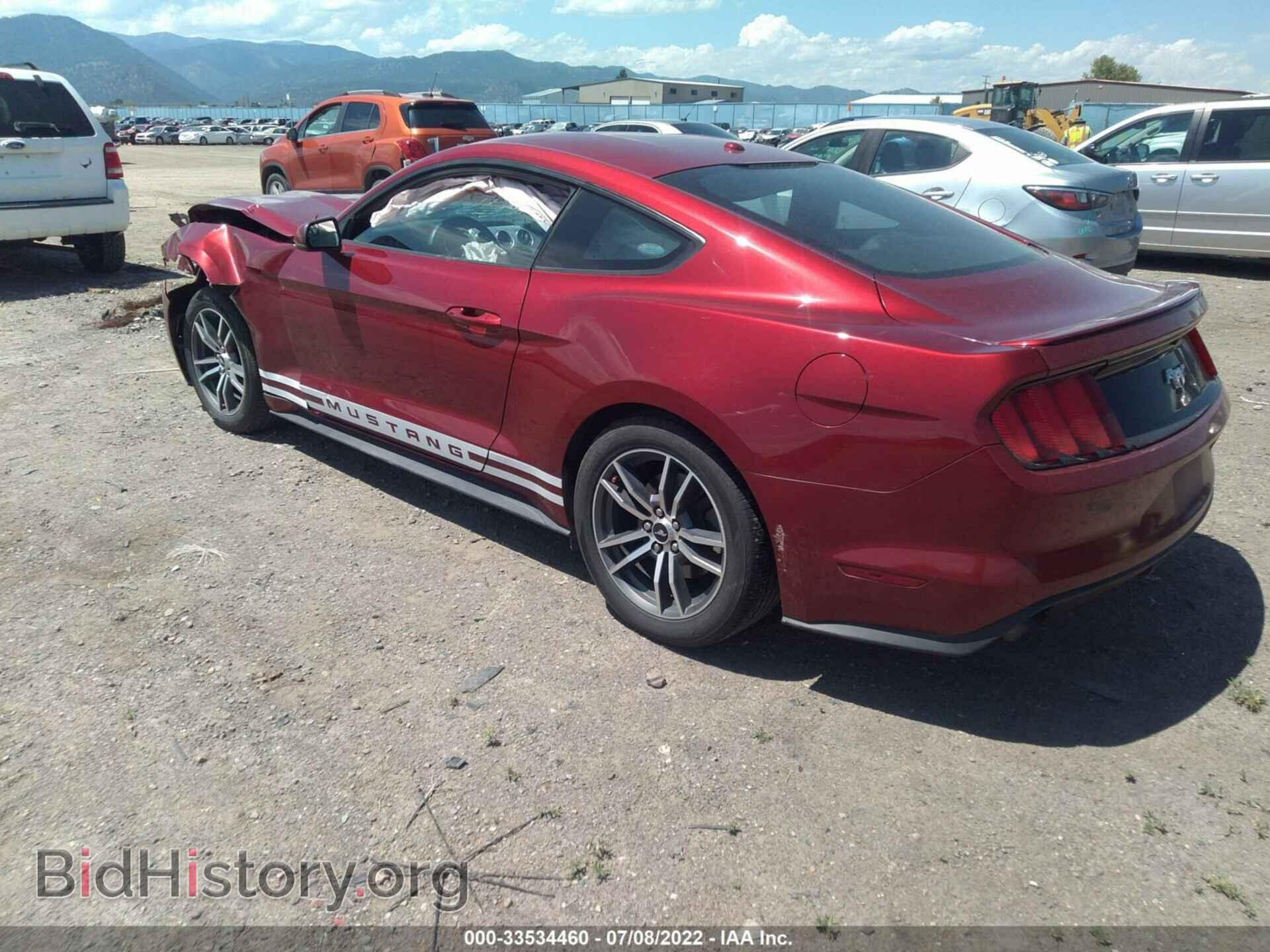 2016 FORD MUSTANG - VIN: 1FA6P8TH3G5292901 - Фото 3