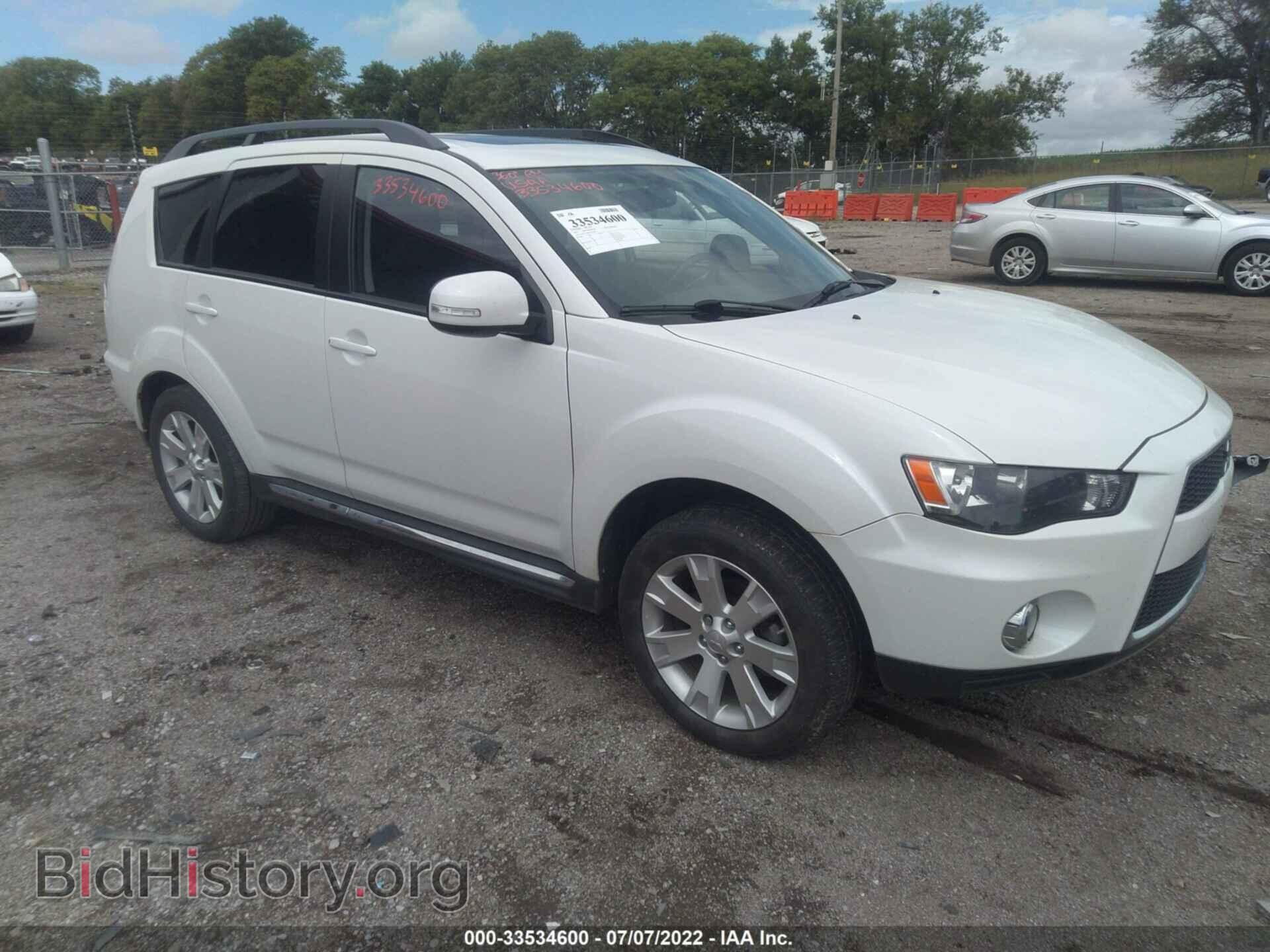 Photo JA4JT3AW0CU020109 - MITSUBISHI OUTLANDER 2012