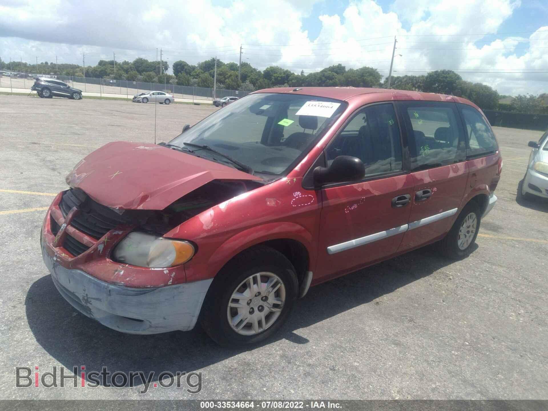 2007 DODGE CARAVAN - VIN: 1D4GP25E97B174113 - Фото 2
