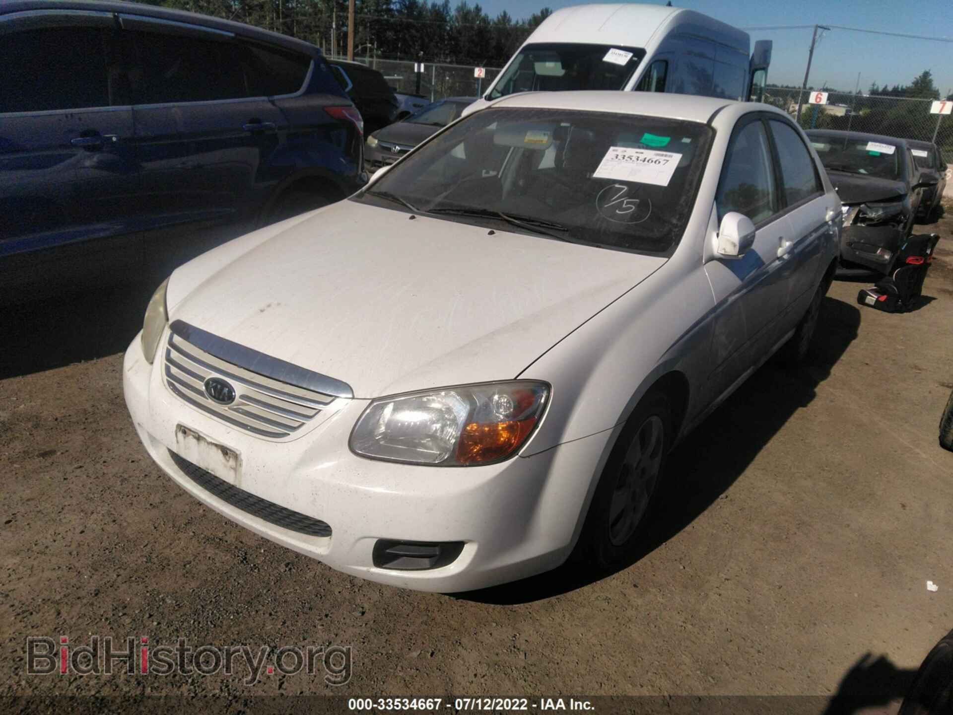 2007 KIA SPECTRA - VIN: KNAFE121475385533 - Фото 2